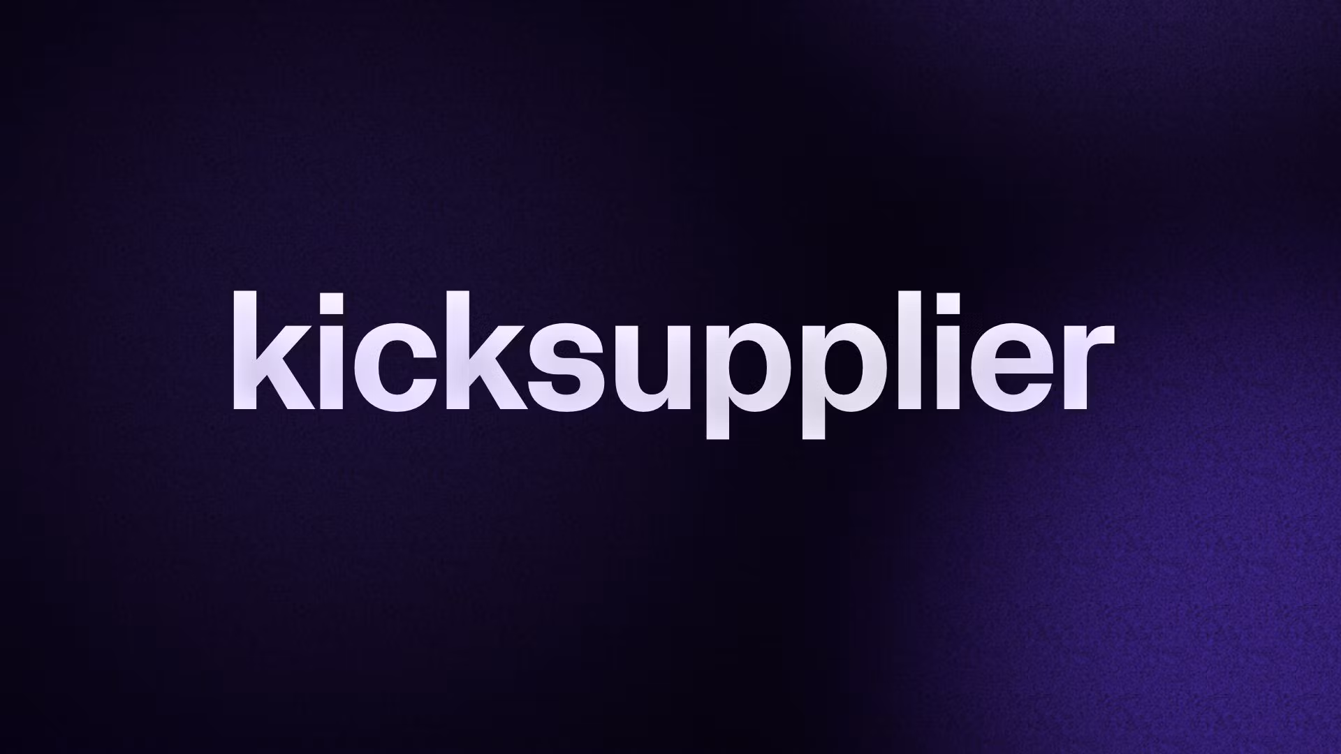 kicksupplier