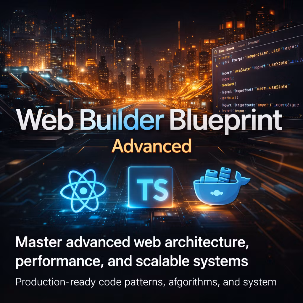 Web Builder Blueprint — Advanced