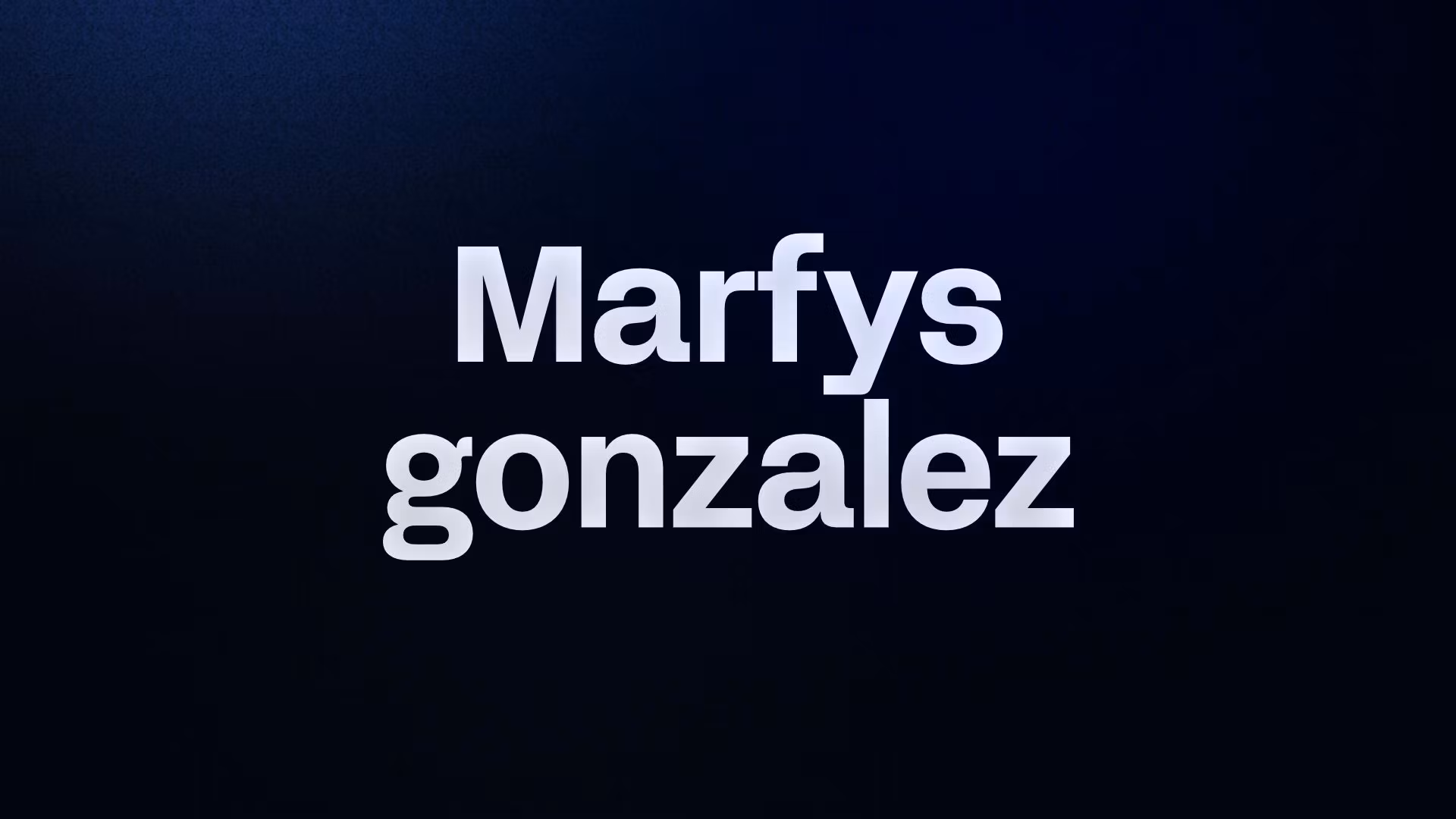 Marfys gonzalez 