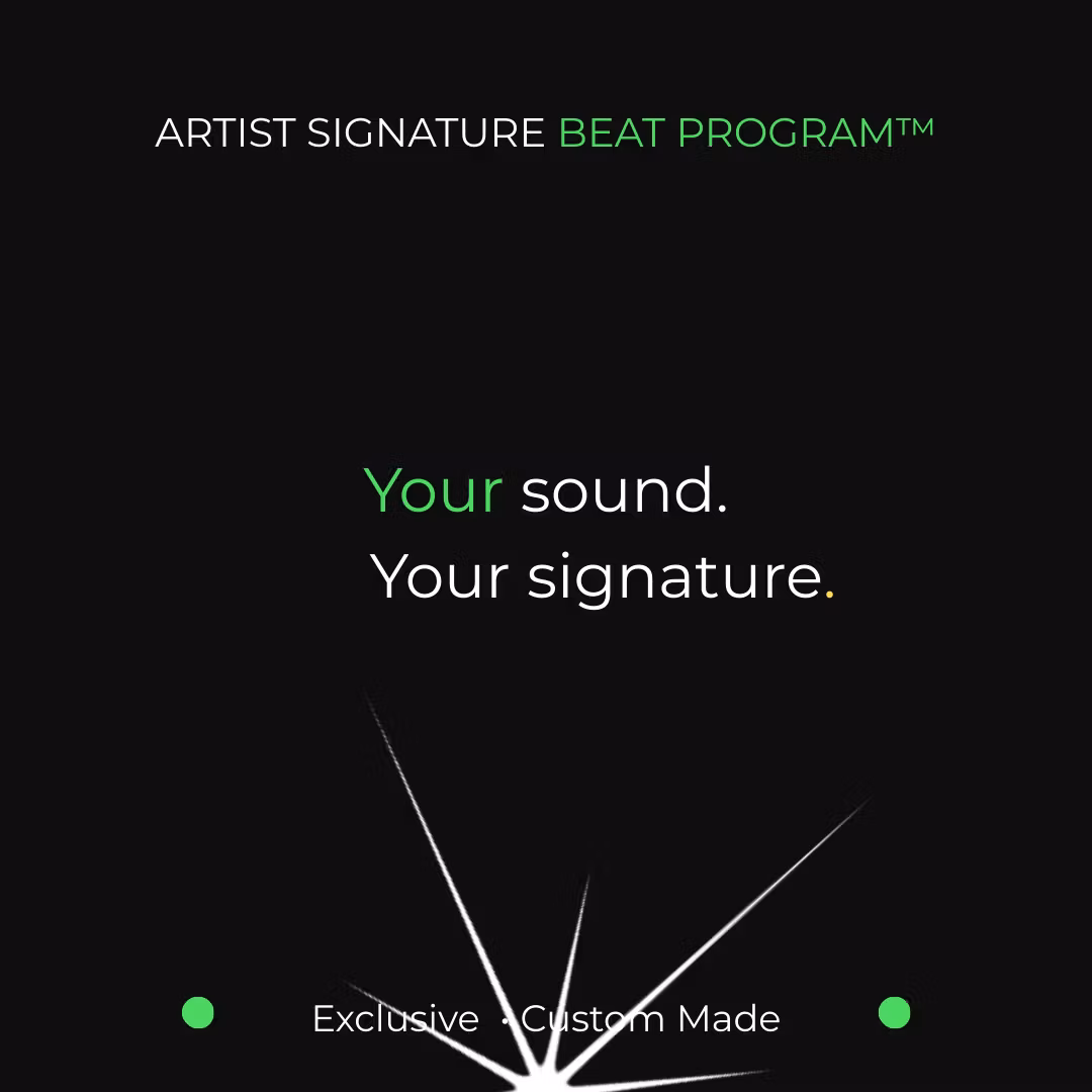 Artist Signature Beat Program