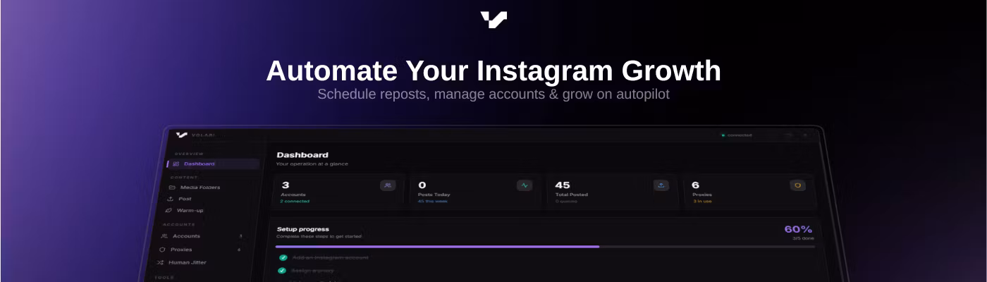 Volari | Clipping & Repost Automation
