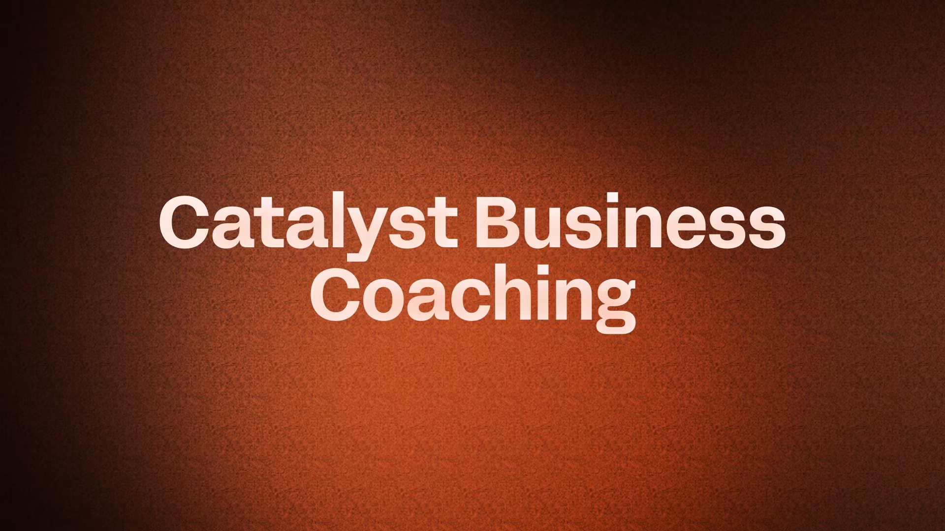Catalyst Business Coaching