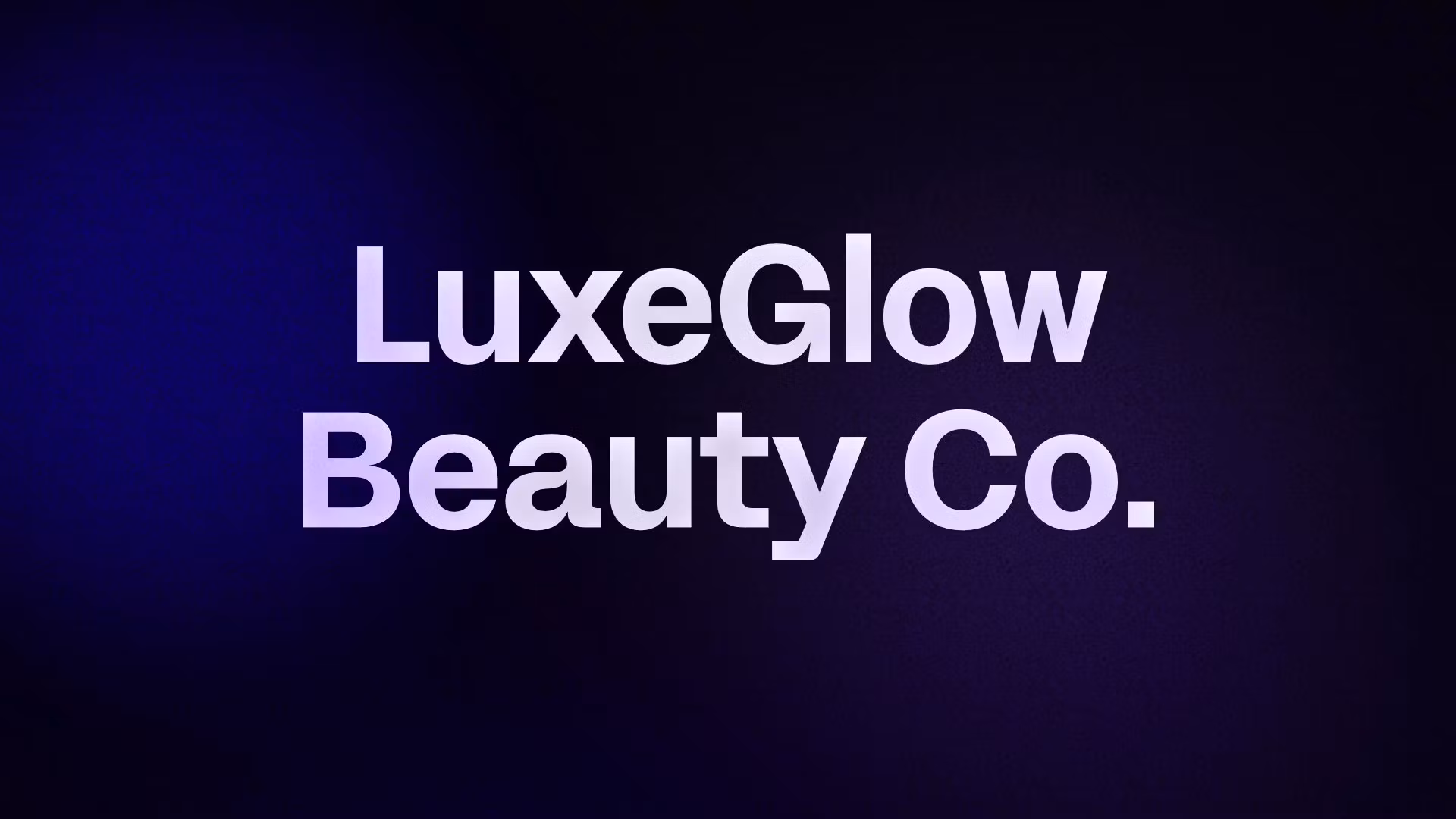 LuxeGlow Beauty Co.