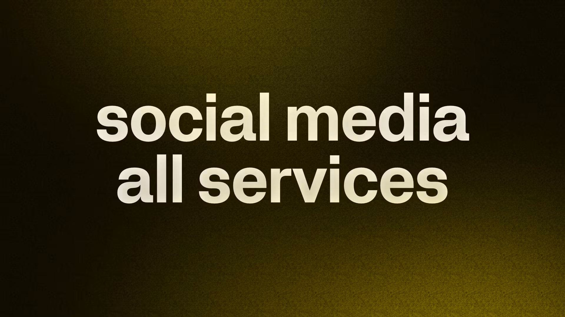 social media all services 
