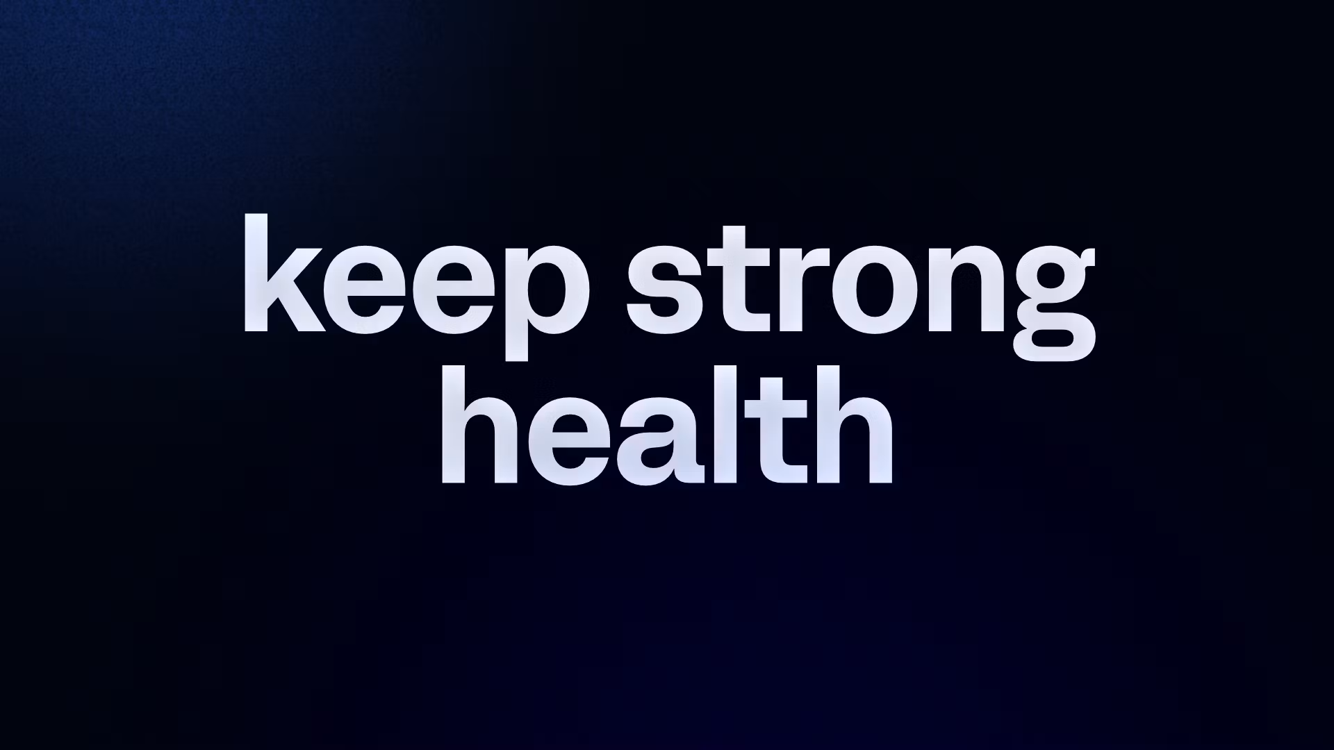 strong and healthy fitness