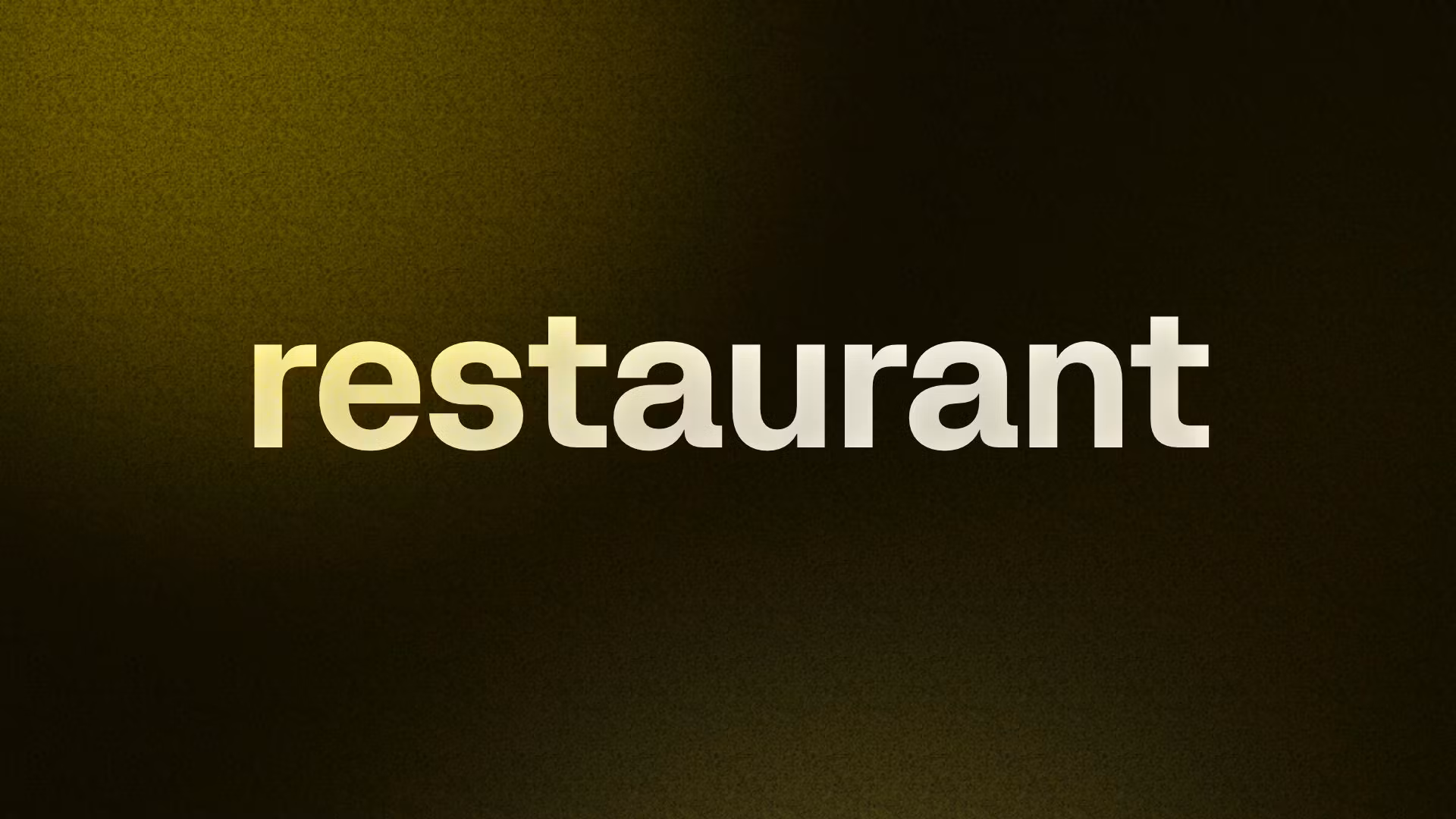 restaurant 