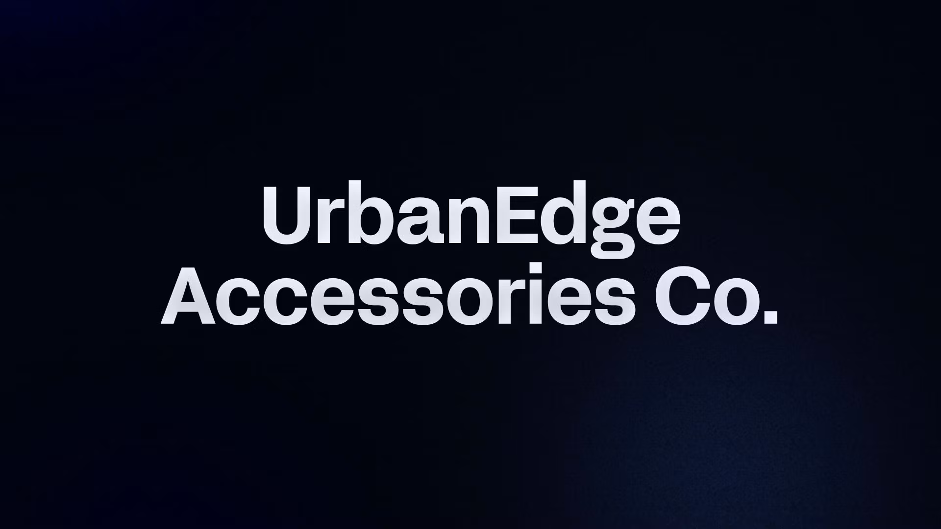 UrbanEdge Accessories Co.