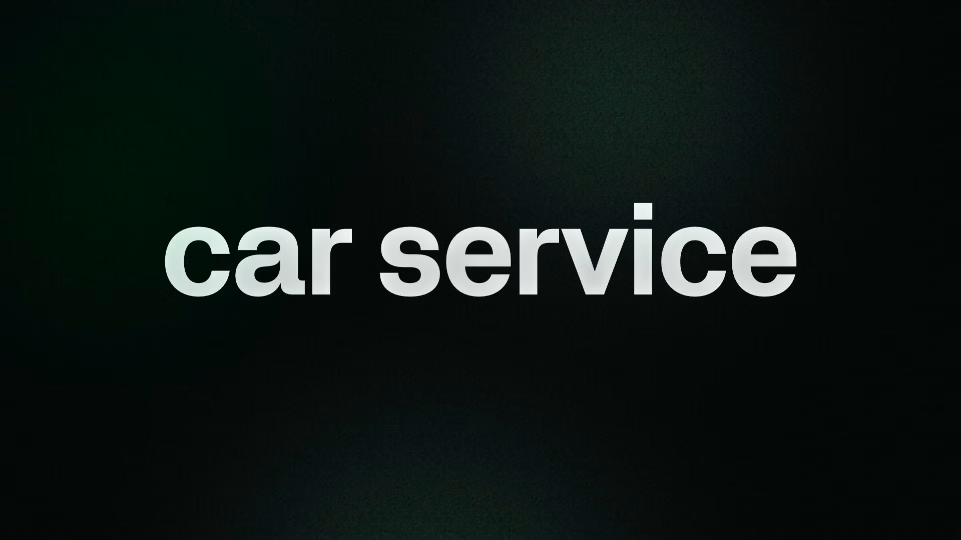 car service 