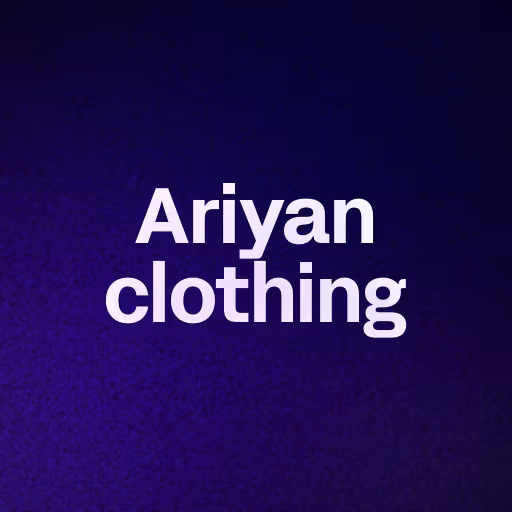 Ariyan clothing 