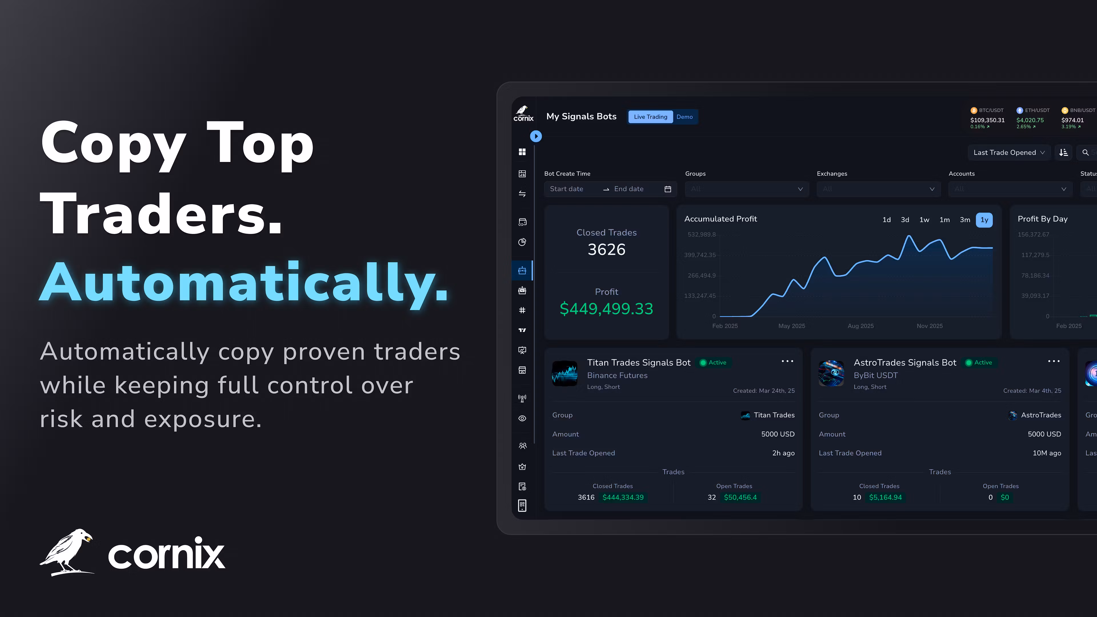 Cornix Copy Trading Tutorials