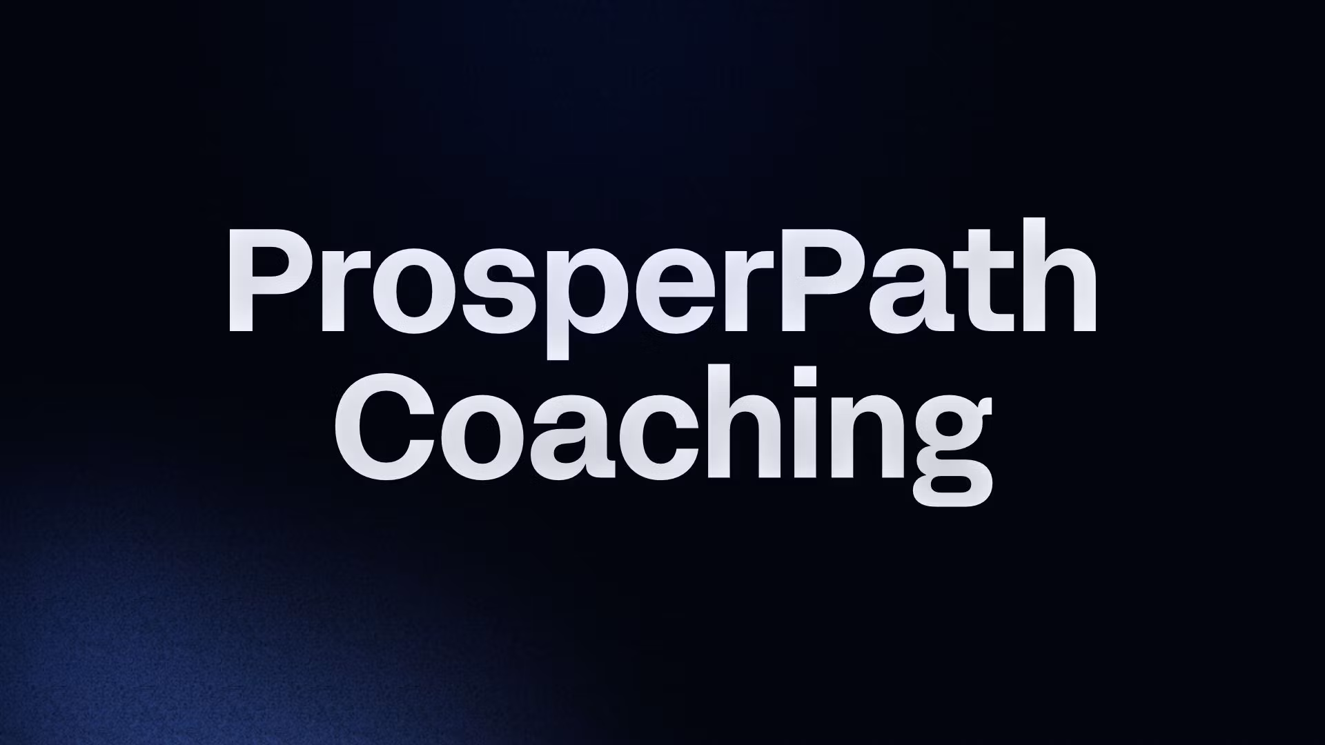 ProsperPath Coaching