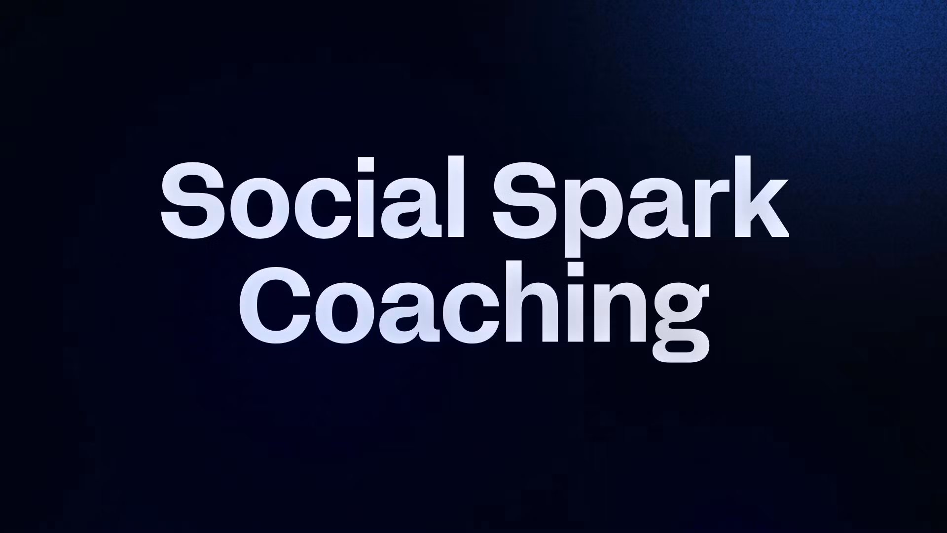Social Spark Coaching