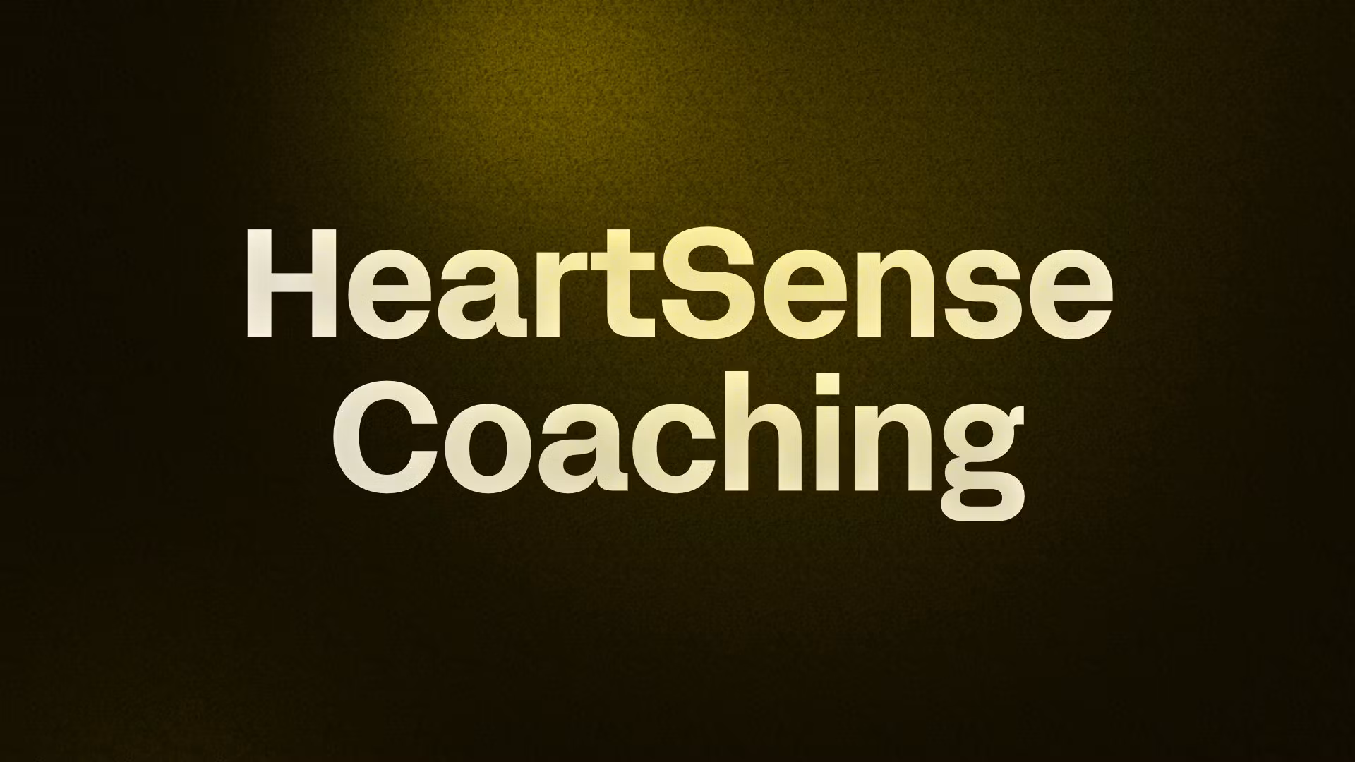 HeartSense Coaching