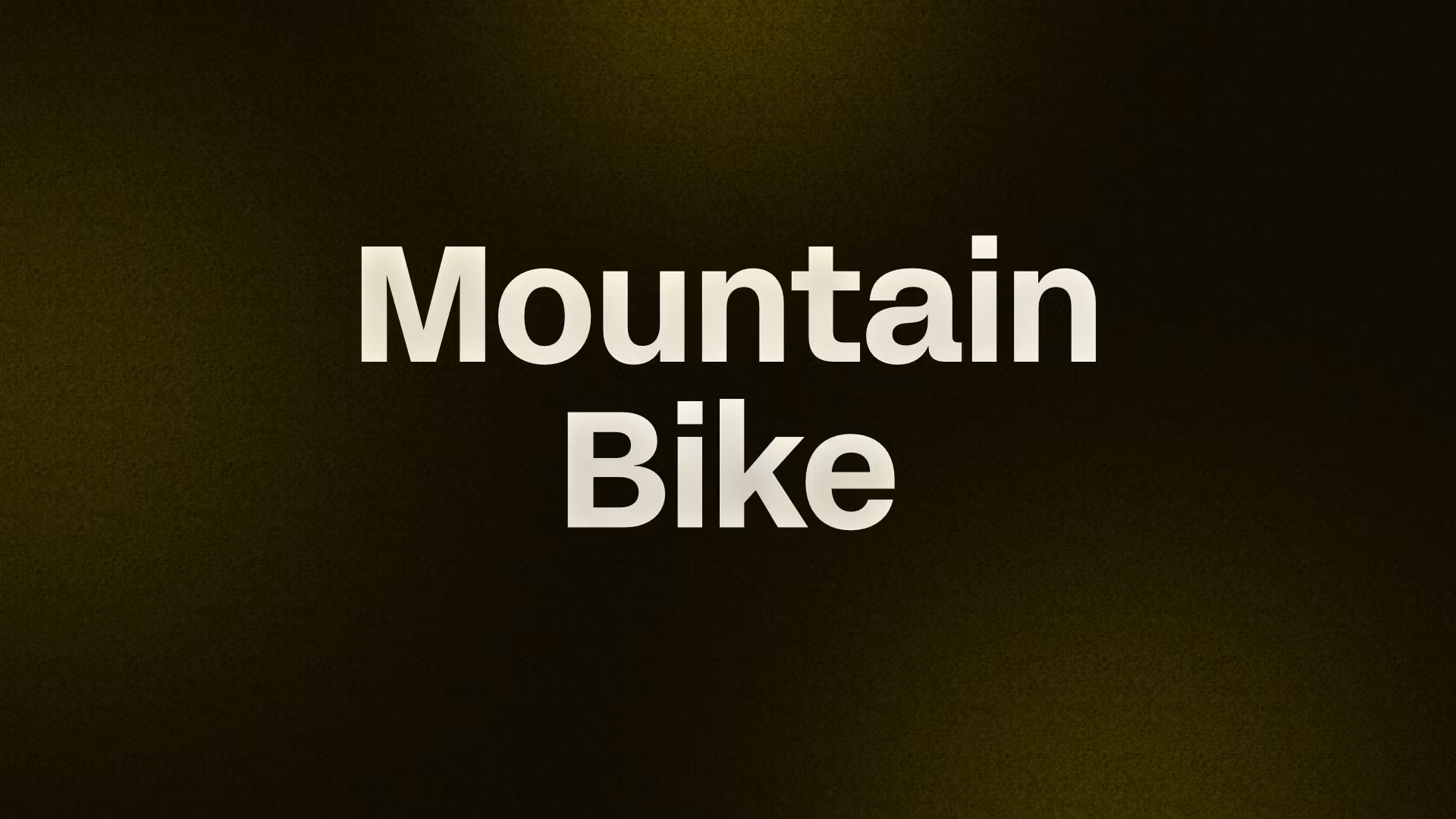 Mountain Bike 