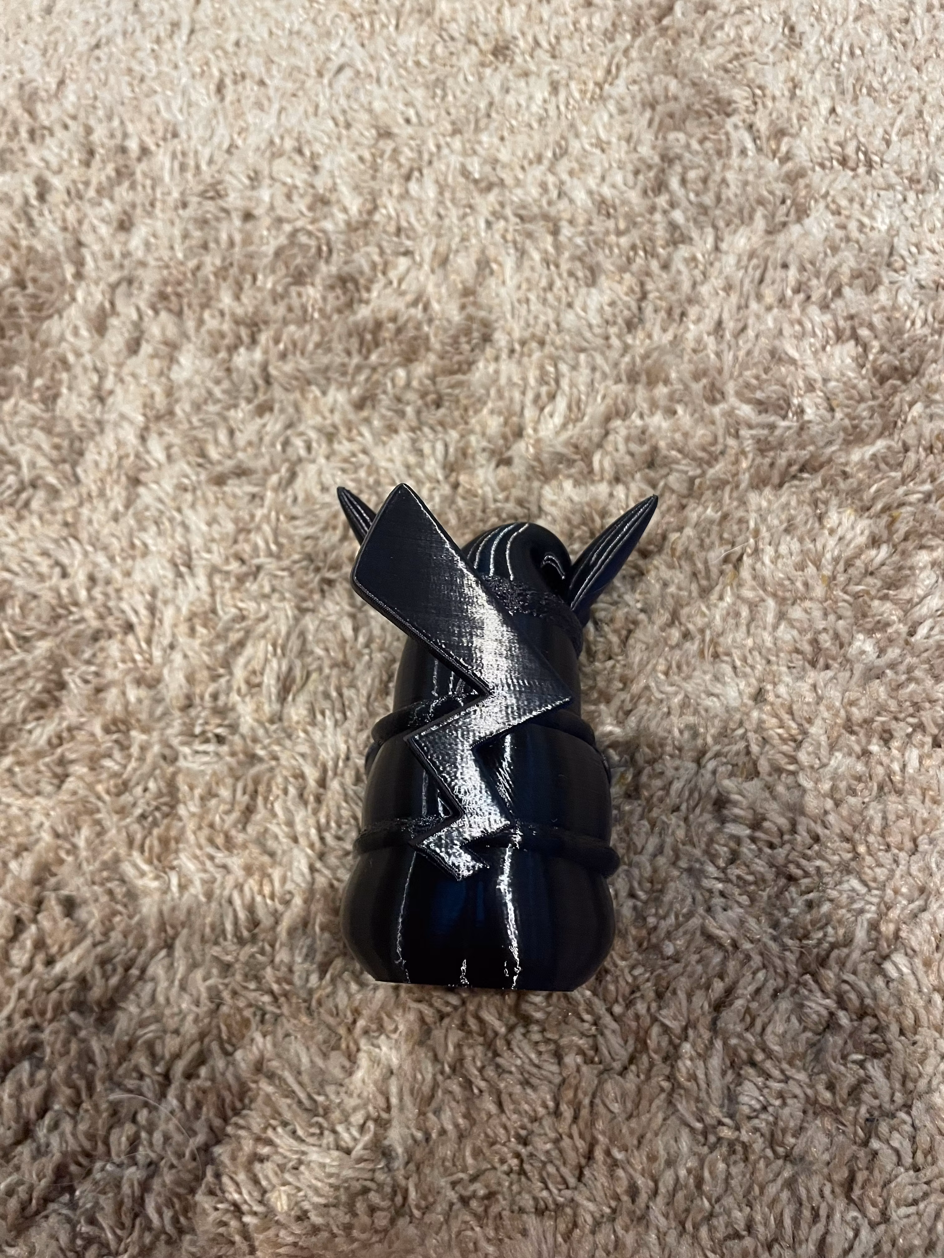 Black & Blue Pickachu  3D Figure