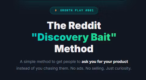  The Growth Vault: Growth Play #001