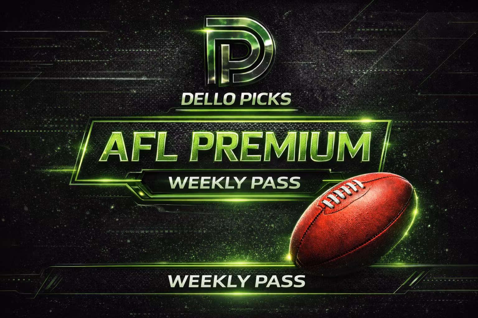 DelloPicks Premium AFL | Weekly Pass