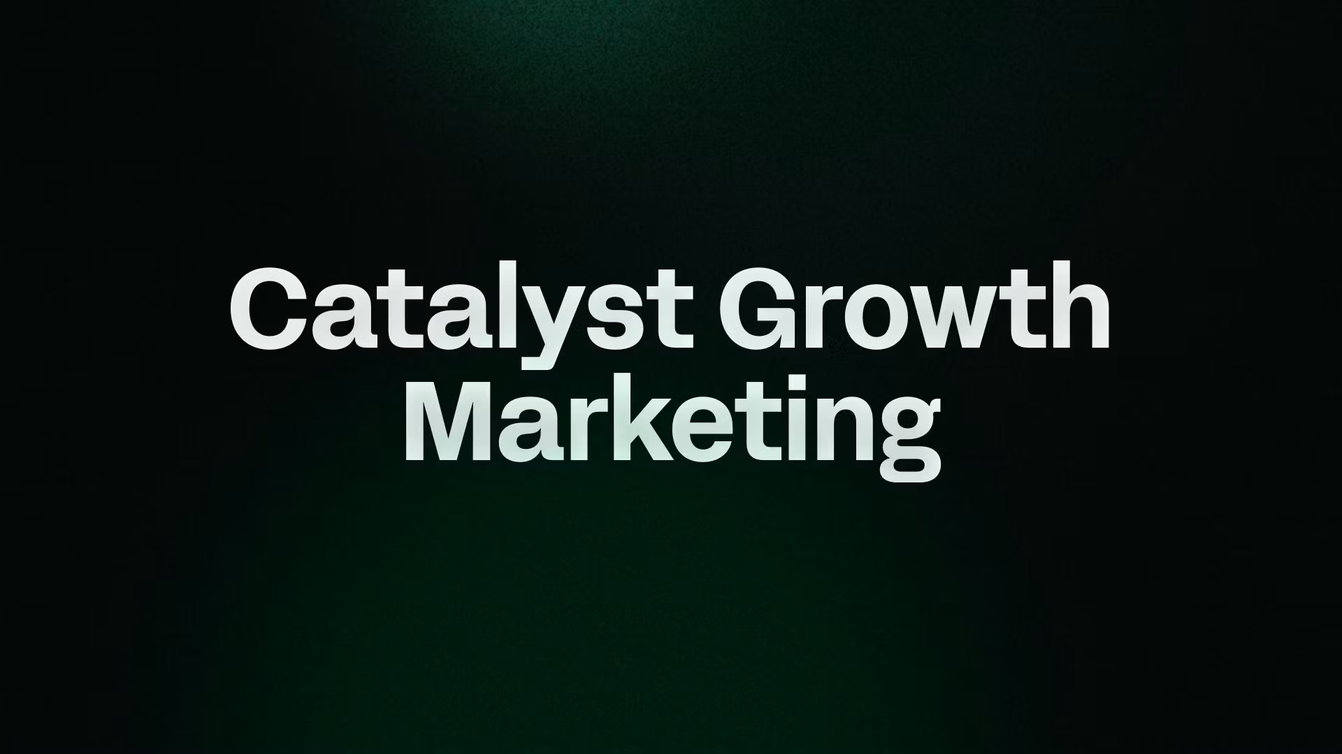 Catalyst Growth Marketing