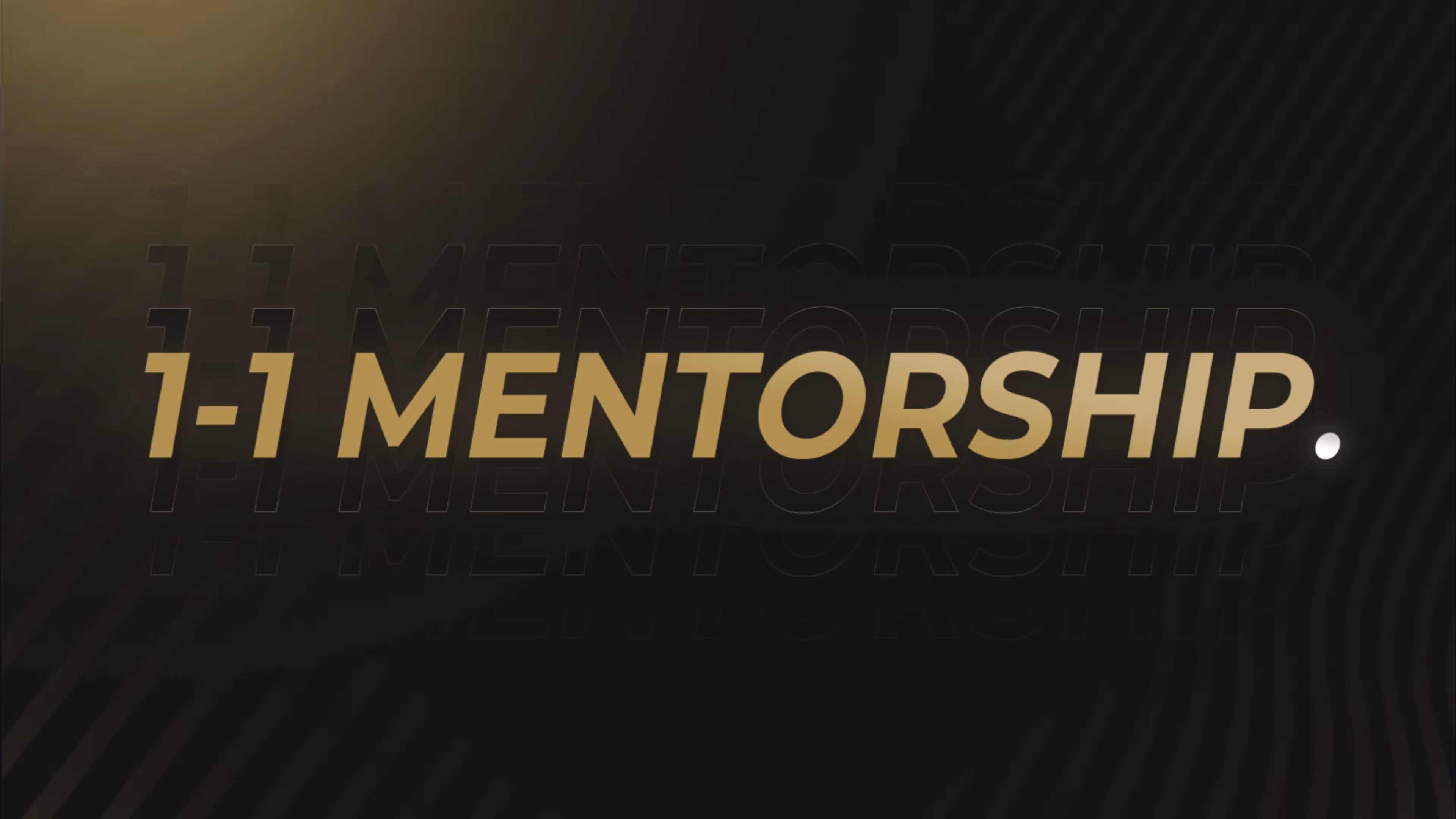 Traders Pathway 1-1 Mentorship