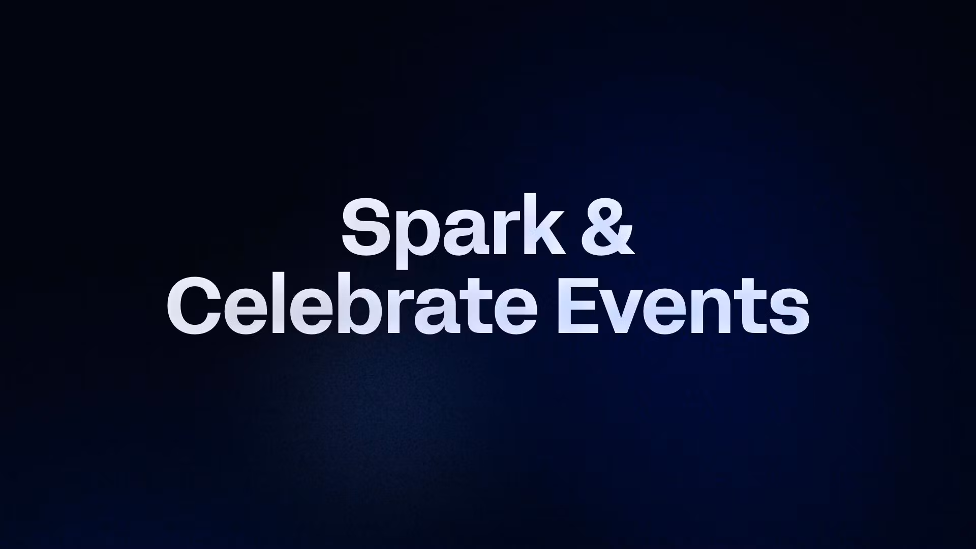 Spark & Celebrate Events