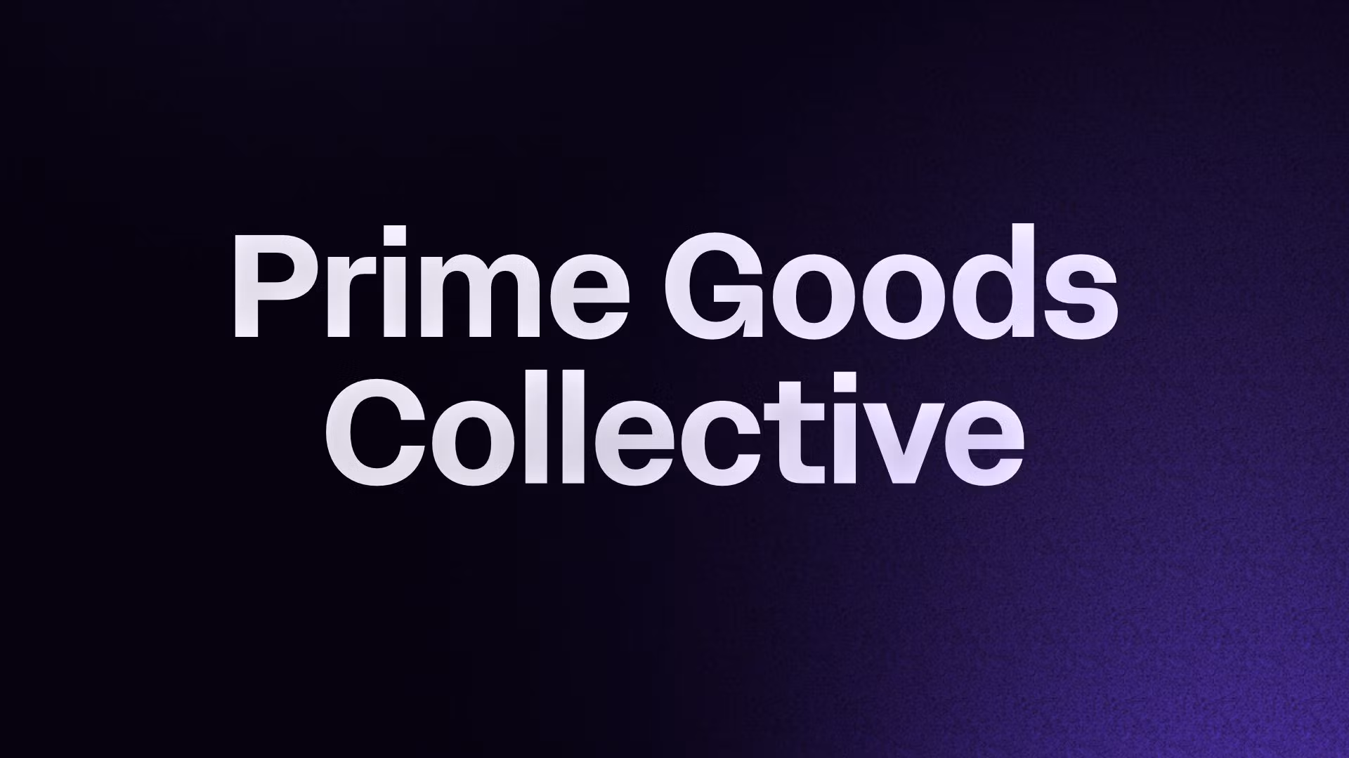 Prime Goods Collective