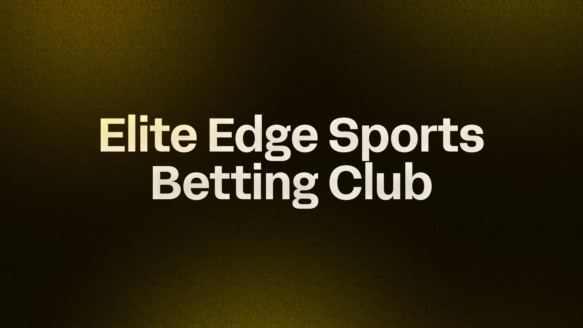 Elite Edge Sports Betting Club
