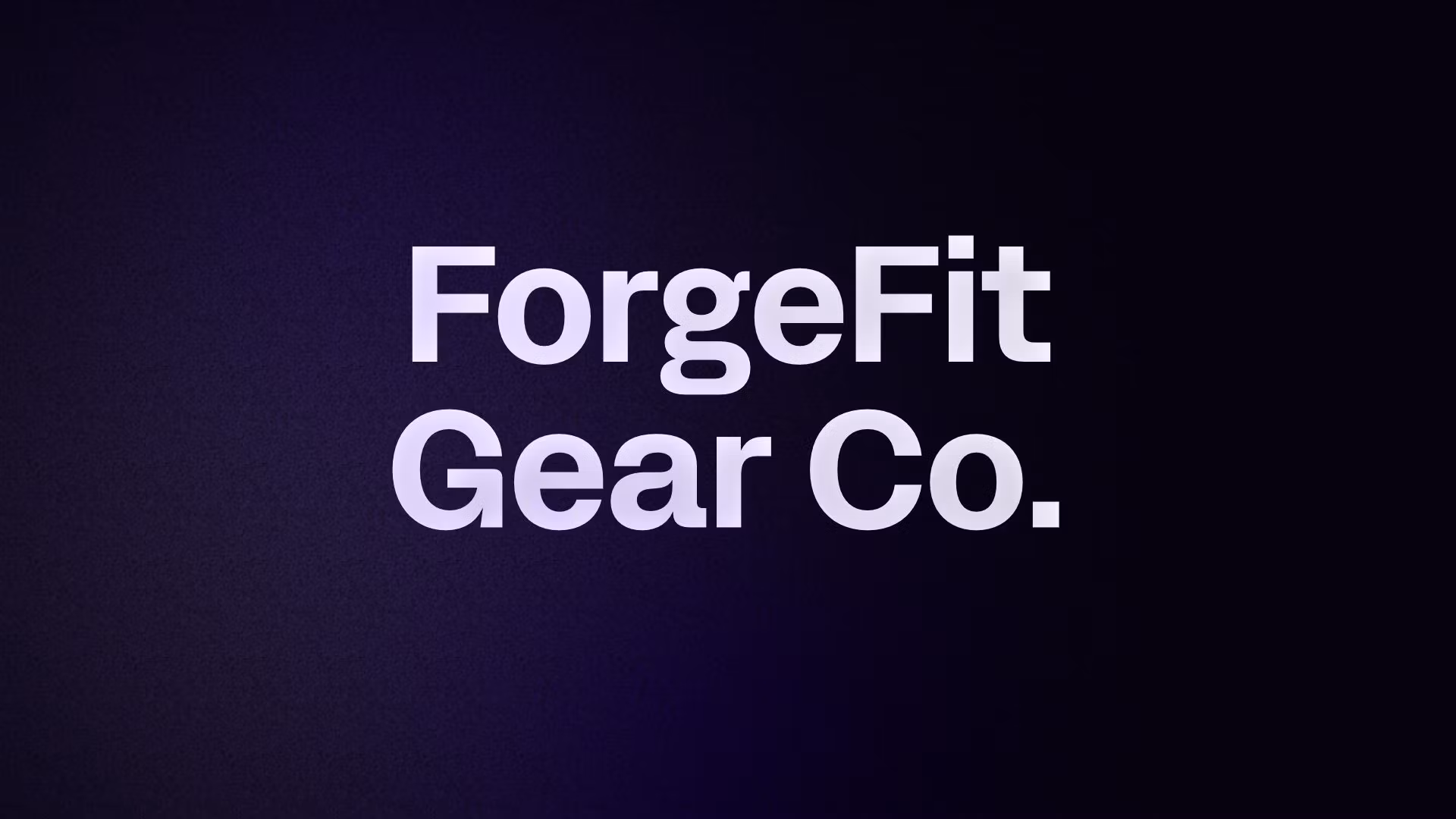 ForgeFit Gear Co.