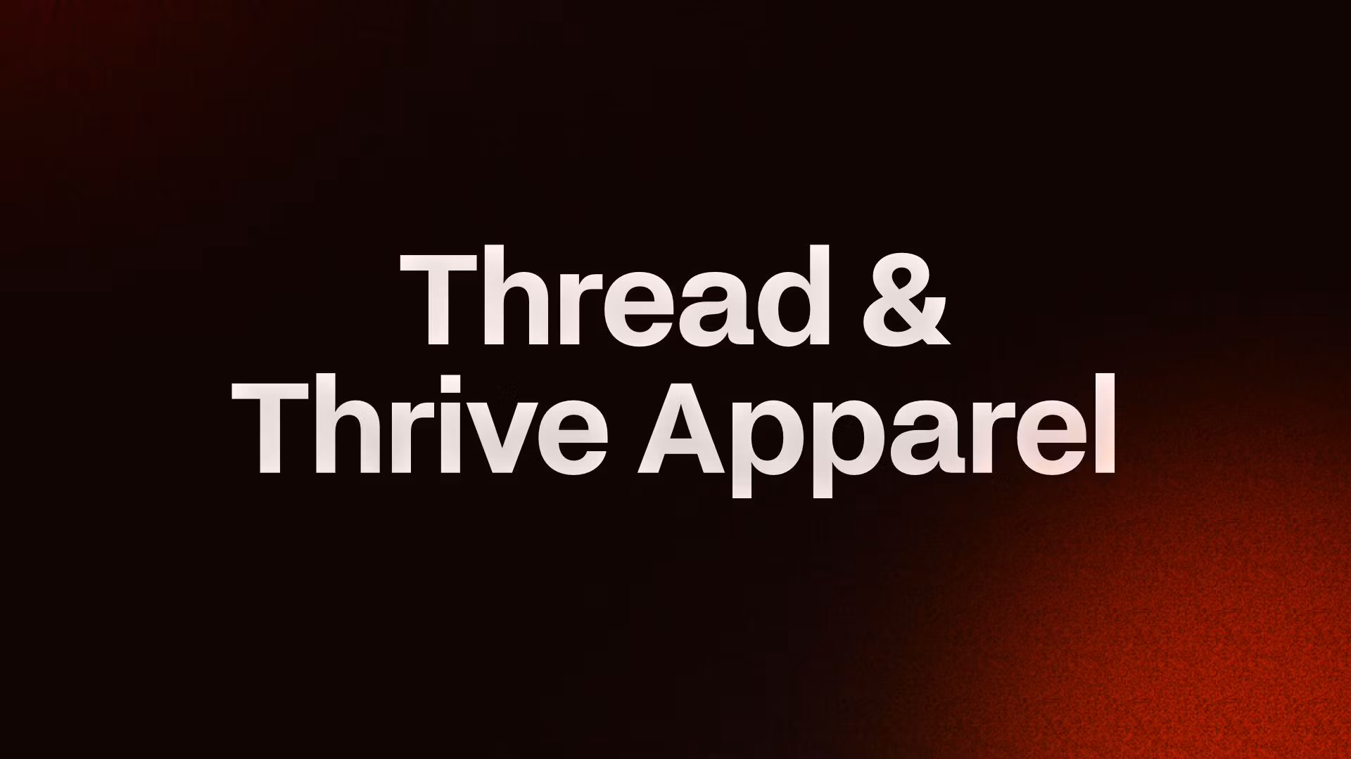 Thread & Thrive Apparel
