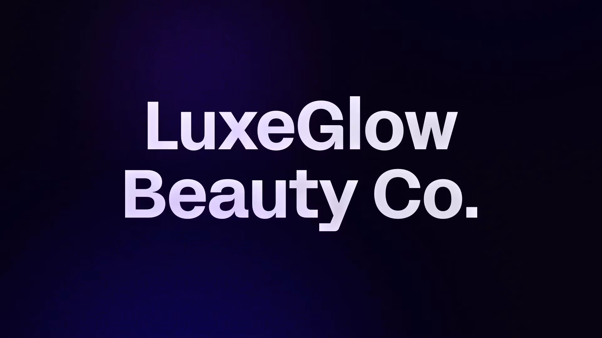 LuxeGlow Beauty Co.