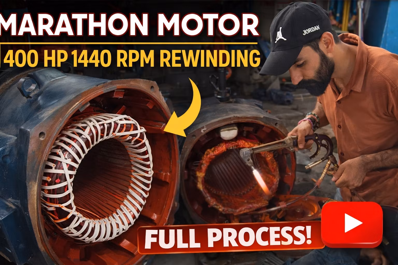 Moter rewinding 