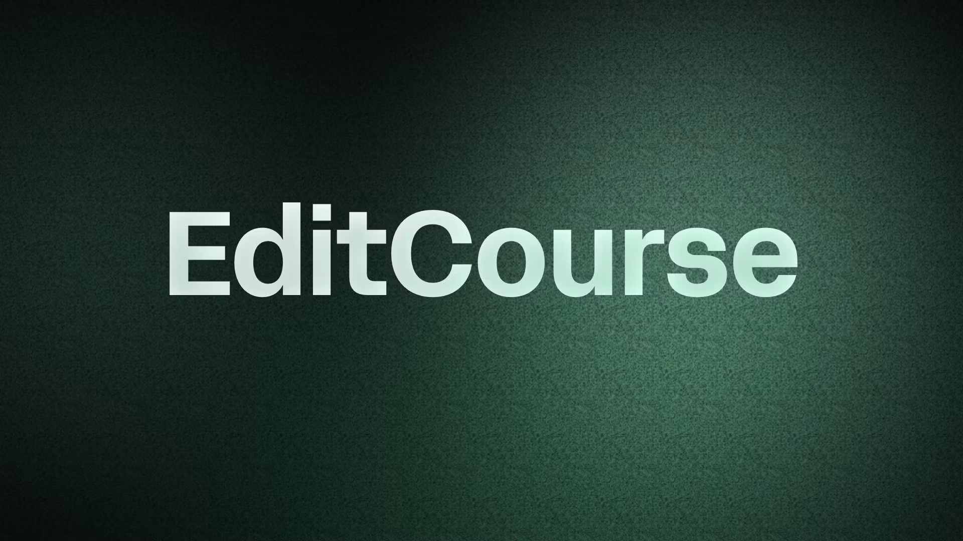 EditCourse