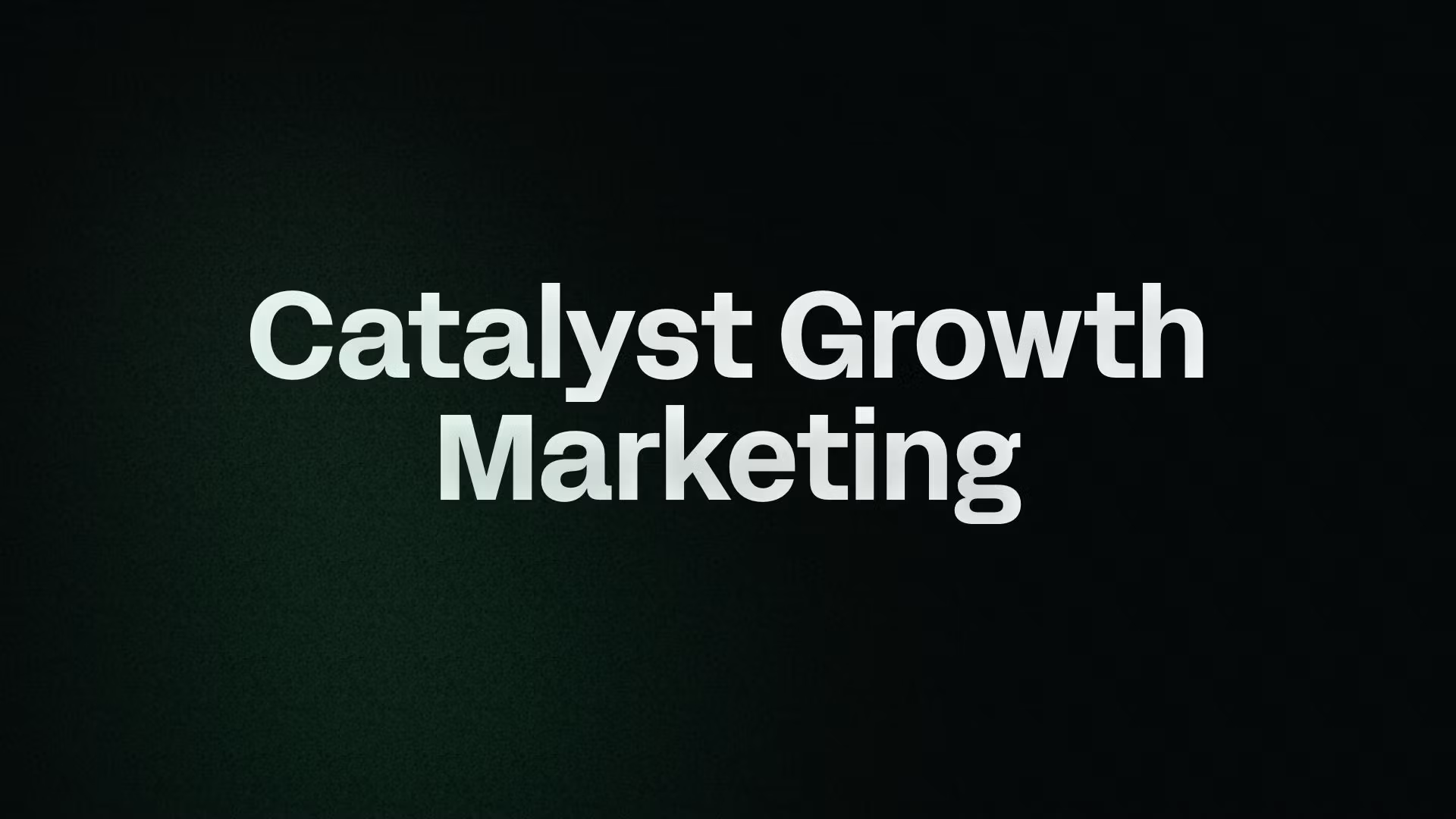 Catalyst Growth Marketing