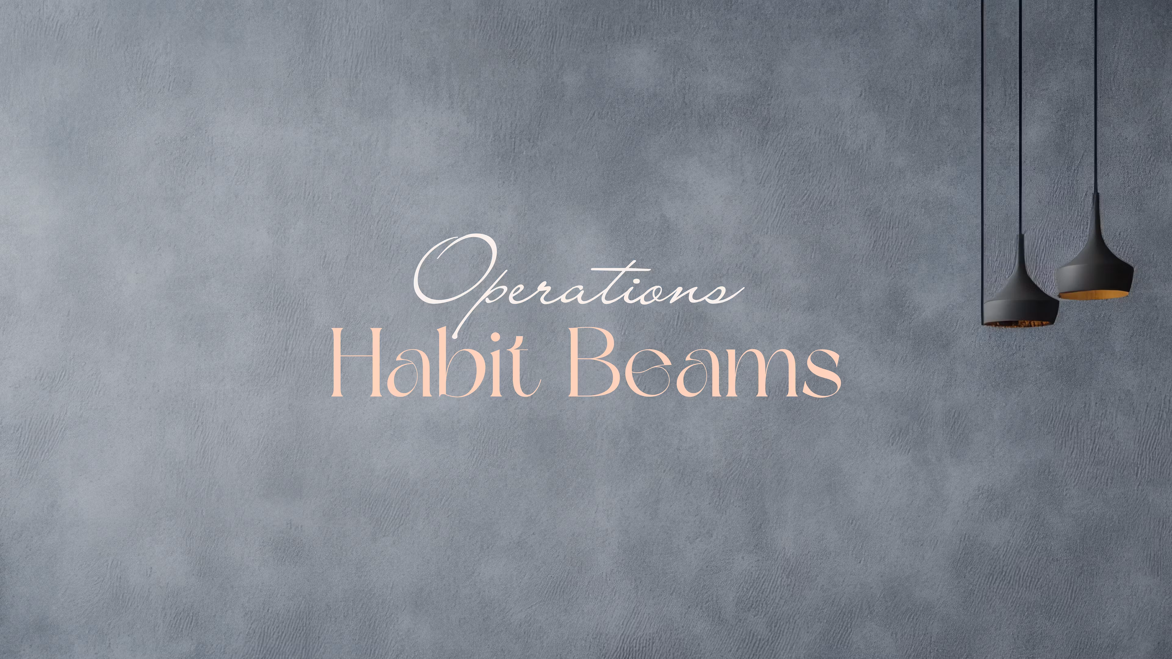 Habit Beams Operations