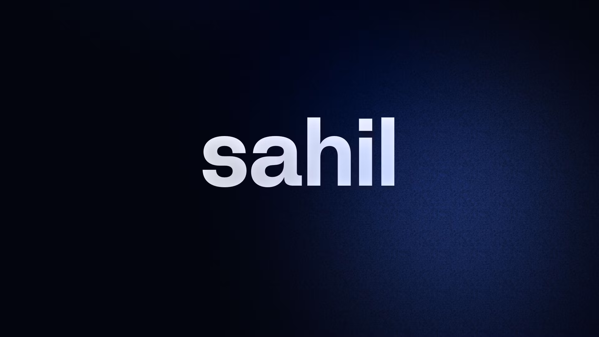 sahil