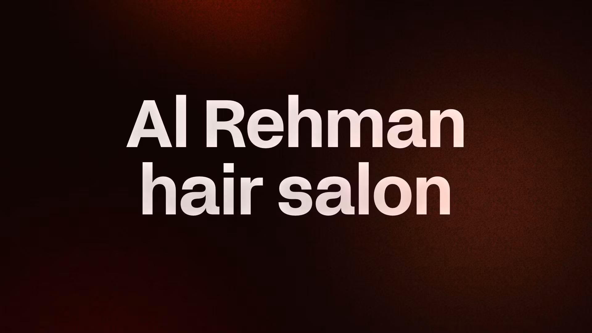 Al Rehman hair salon
