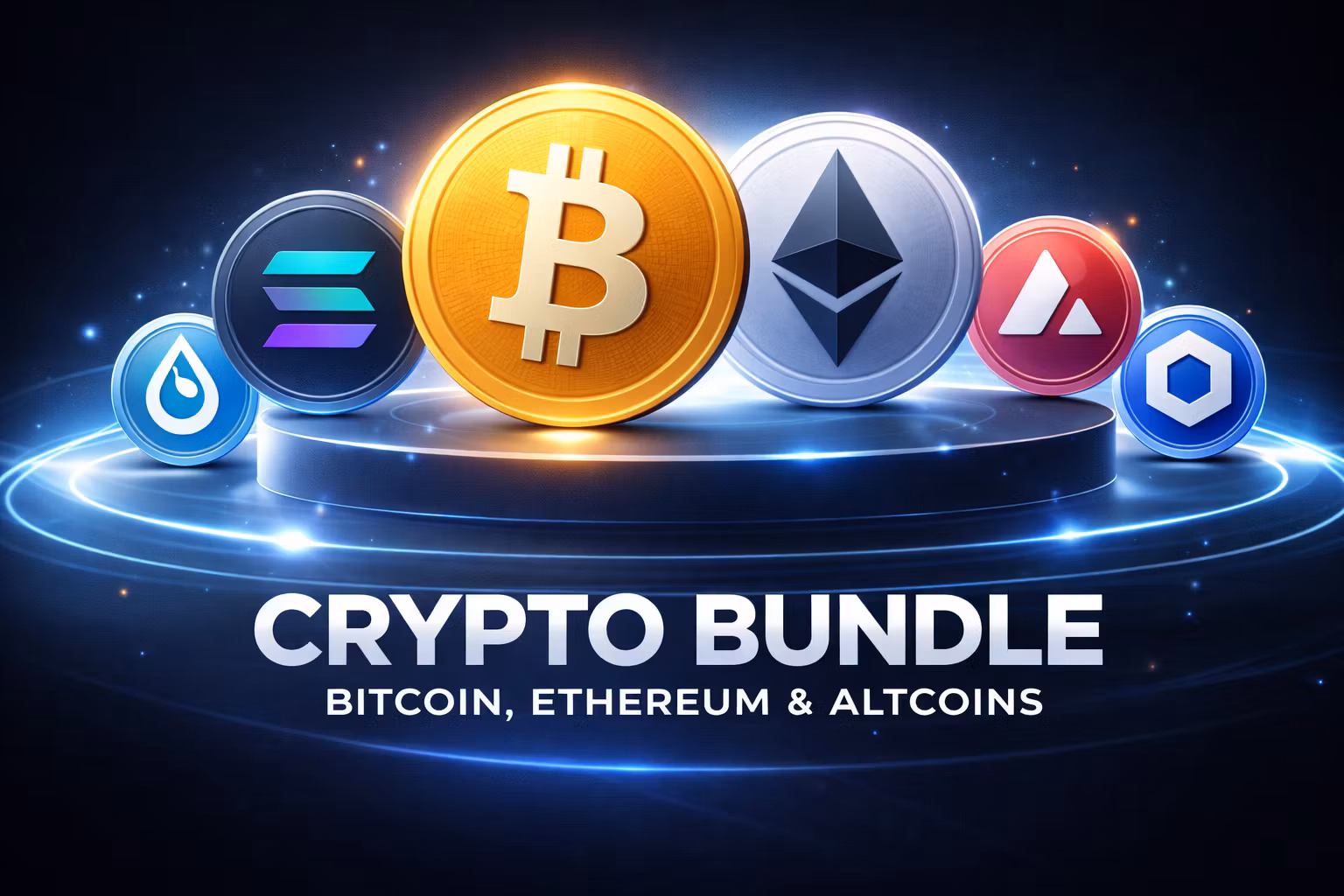 Bitcoin, Ethereum + Altcoin Bundle