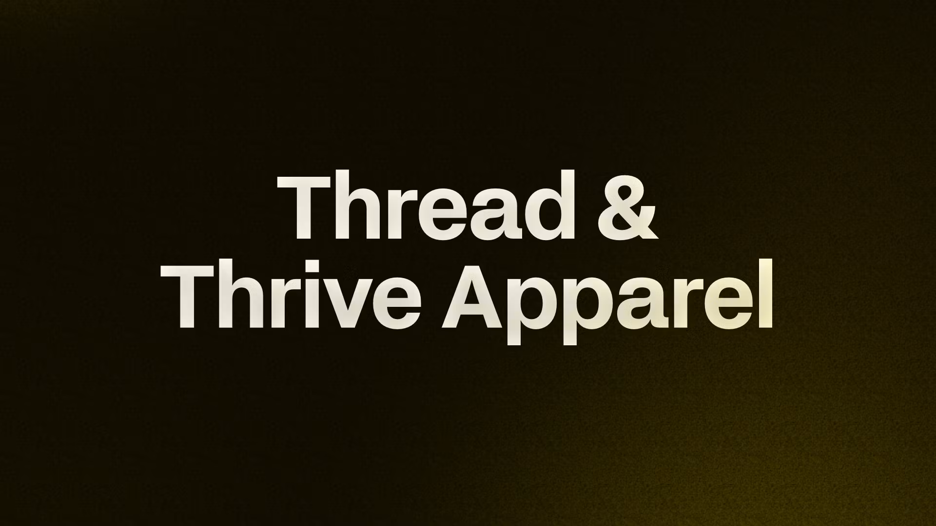 Thread & Thrive Apparel