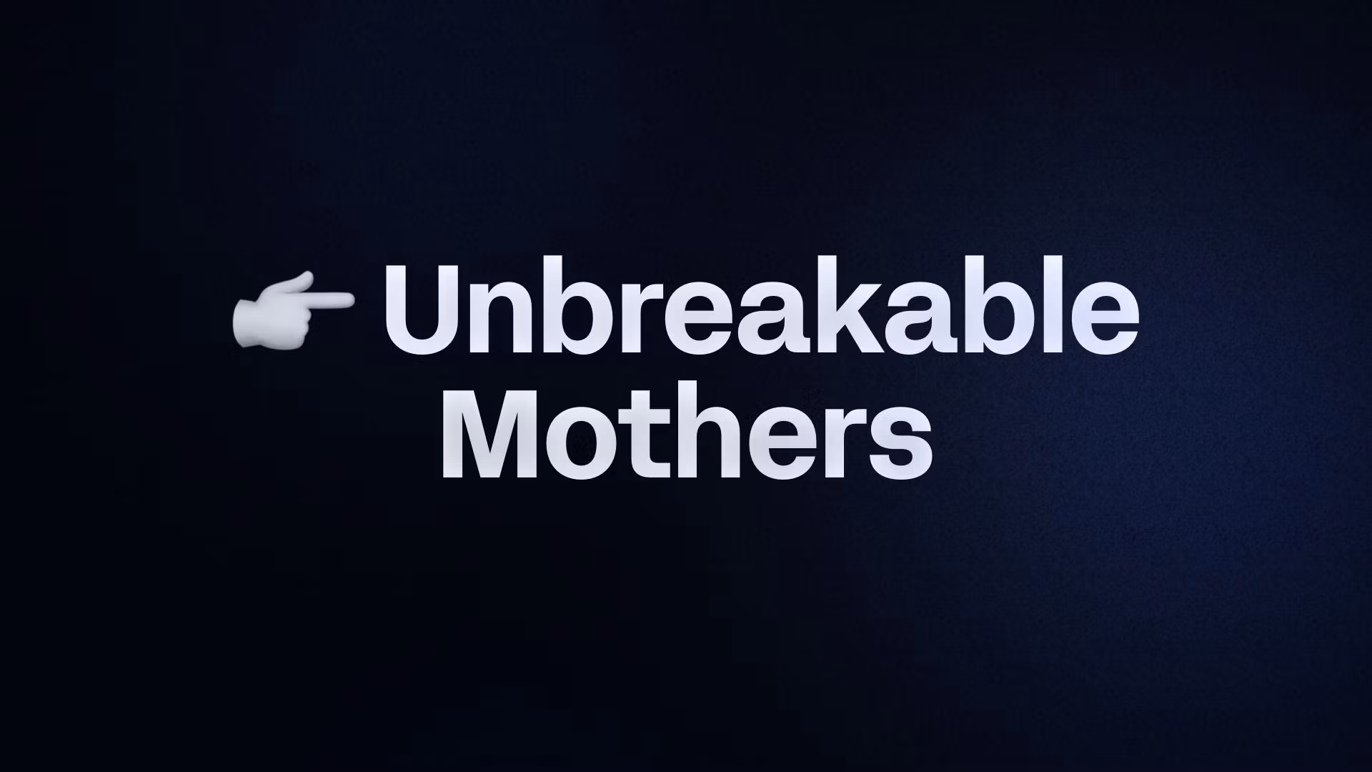👉 Unbreakable: Stories of Moth