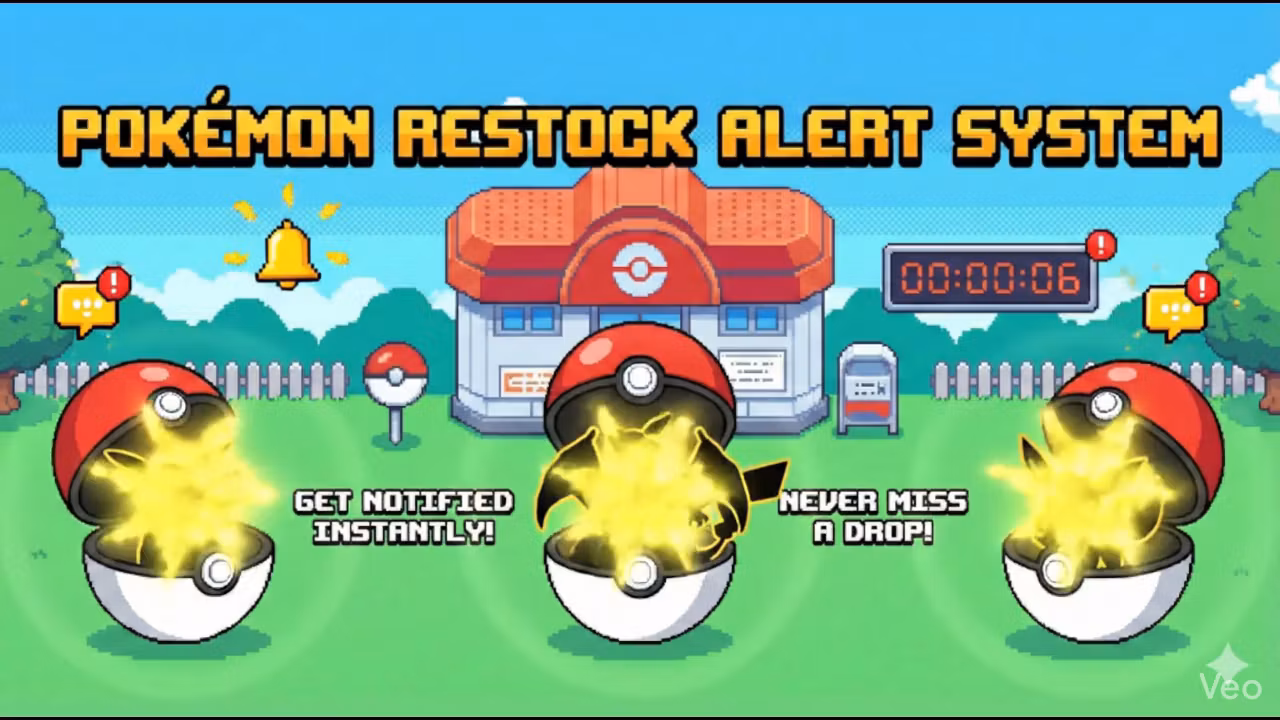 Pokemon Restock Alerts