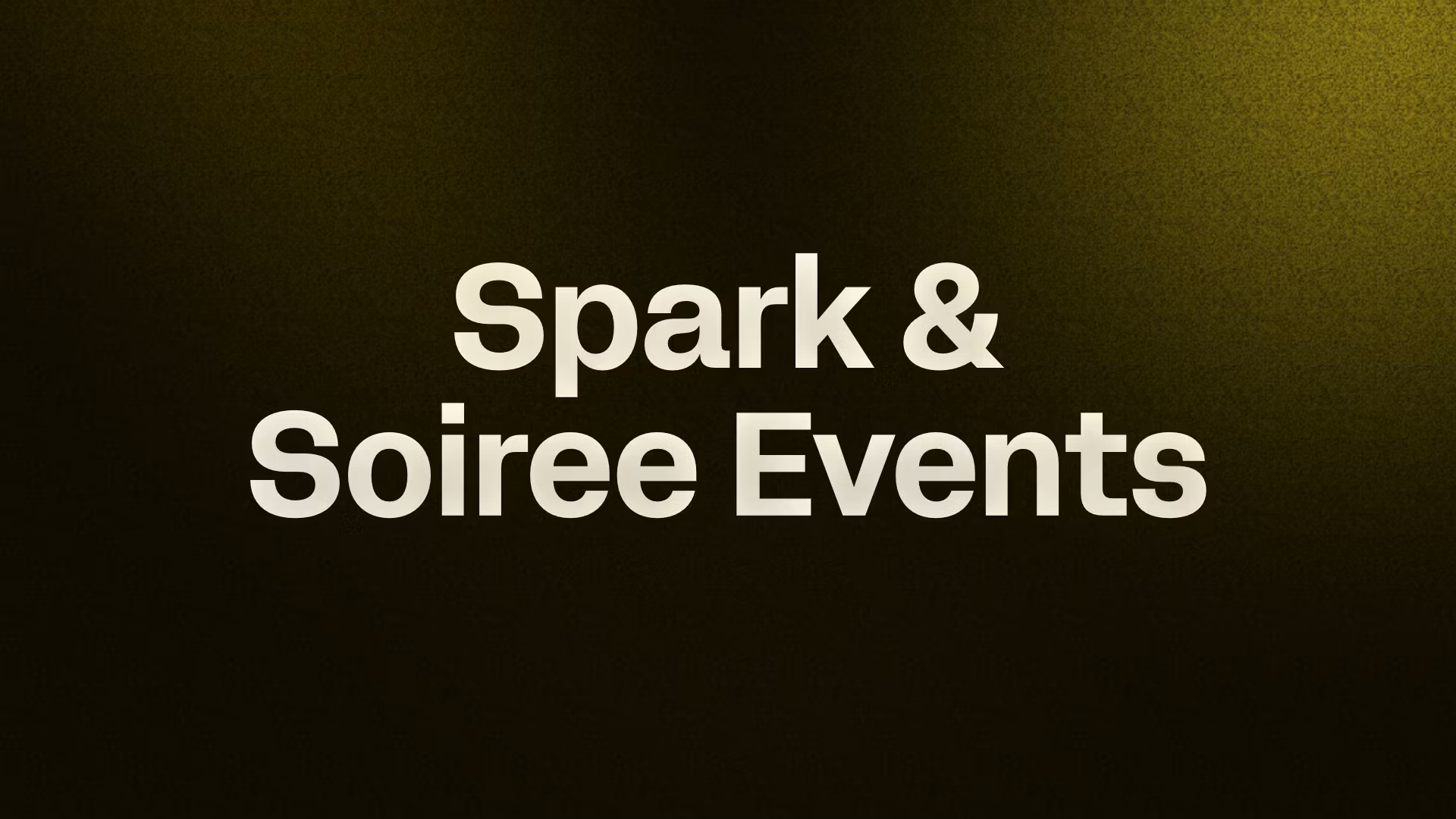 Spark & Soiree Events