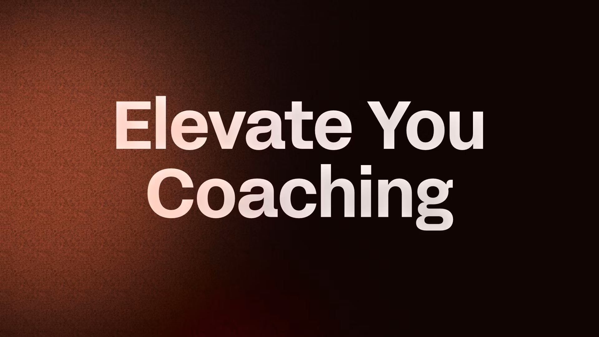 Elevate You Coaching