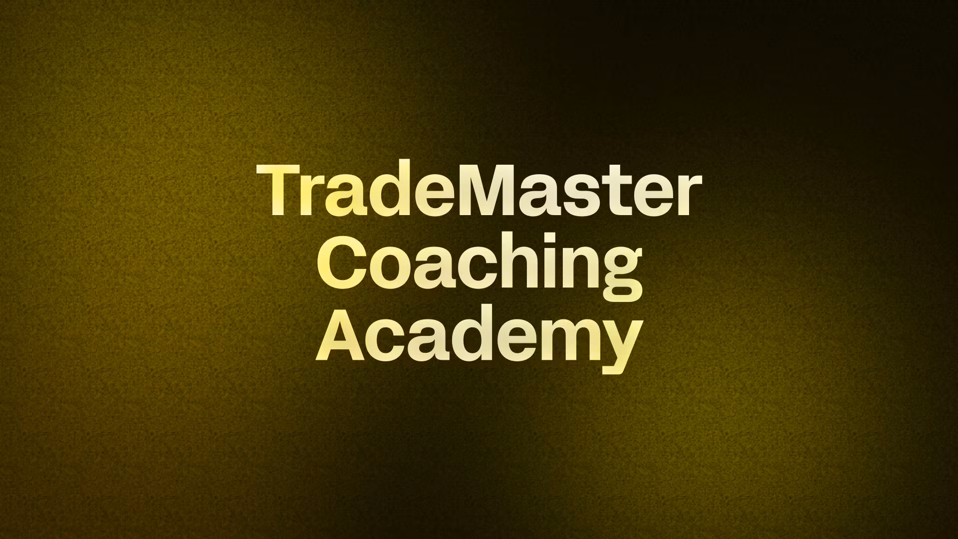 TradeMaster Coaching Academy