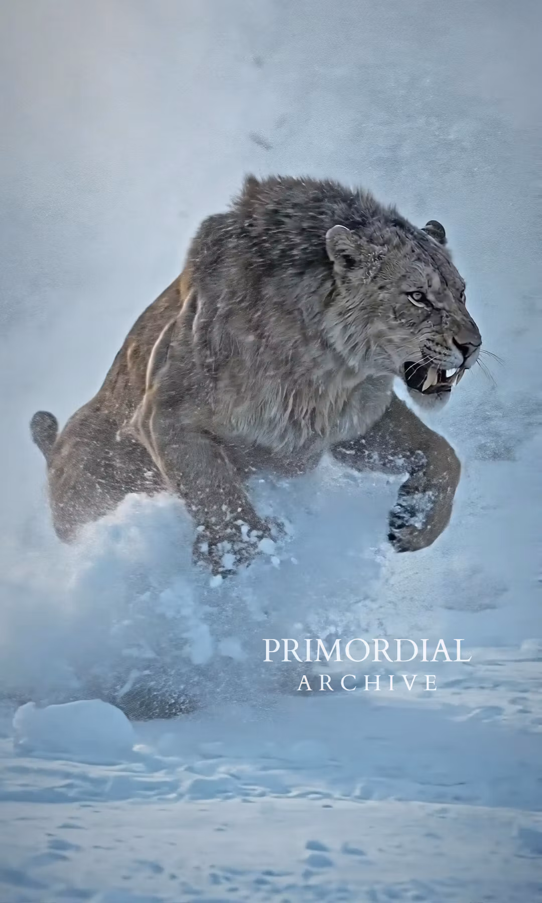 Ice Age Giants: Cave Lion 8K 