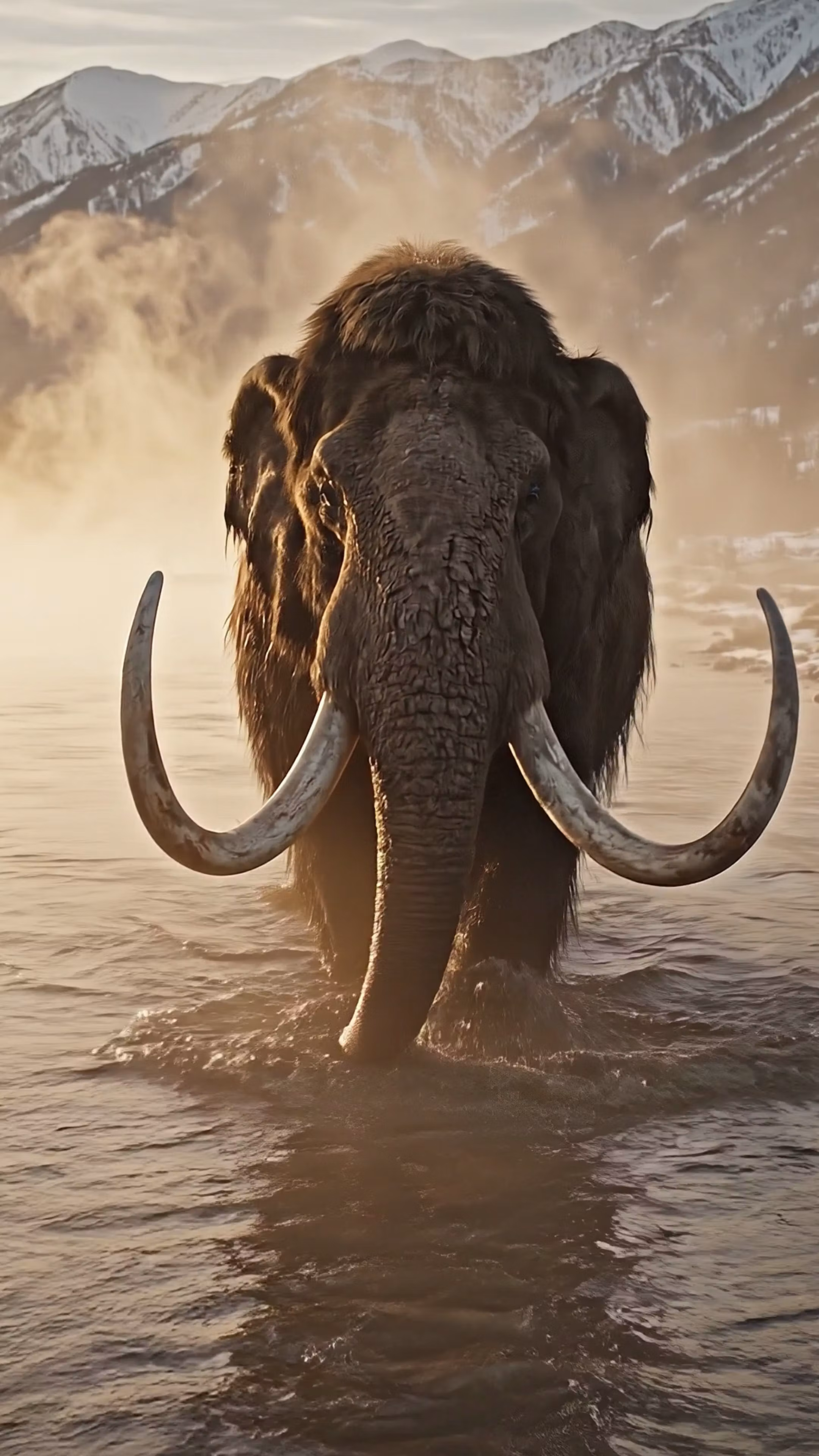 Mammoth vs Humans (8K Master)