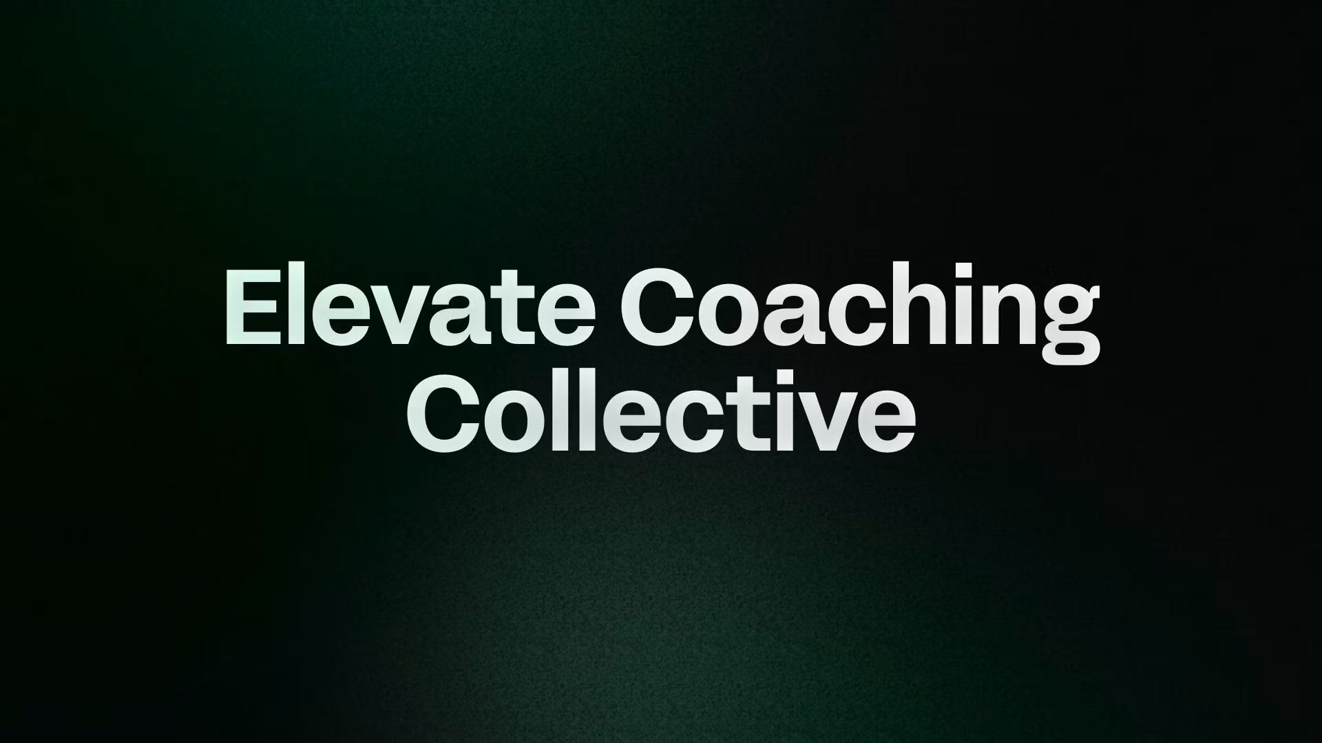 Elevate Coaching Collective