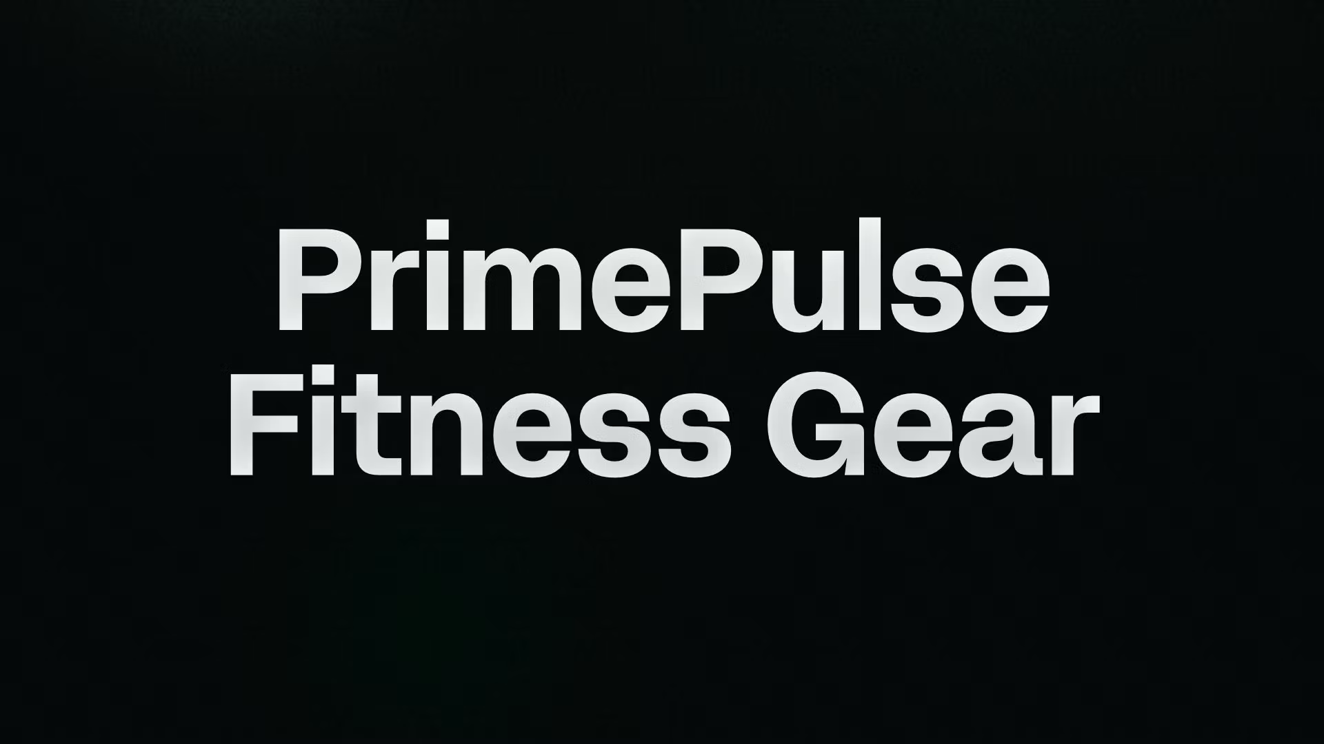 PrimePulse Fitness Gear