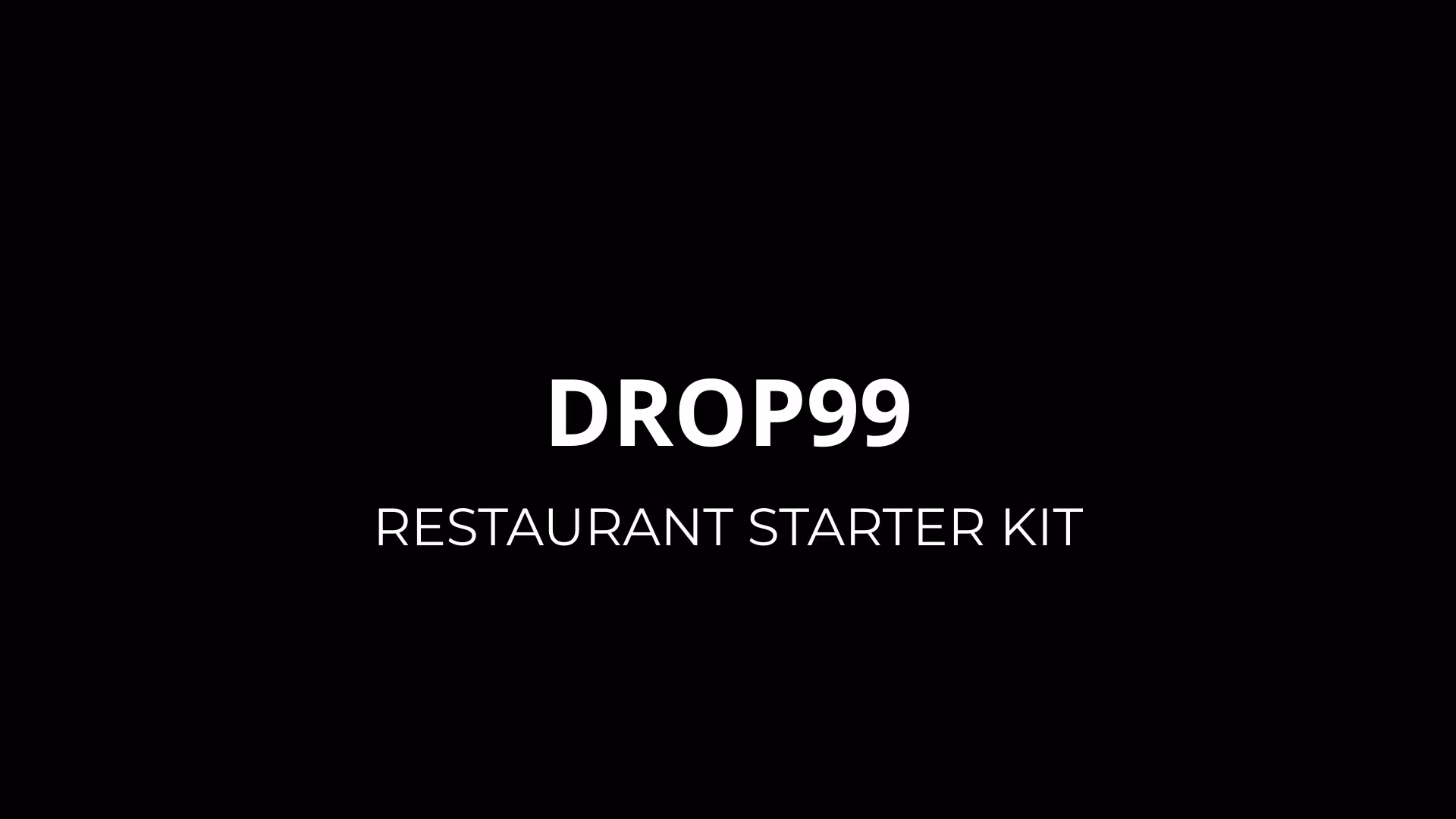DROP99 - RESTAURANTE KIT