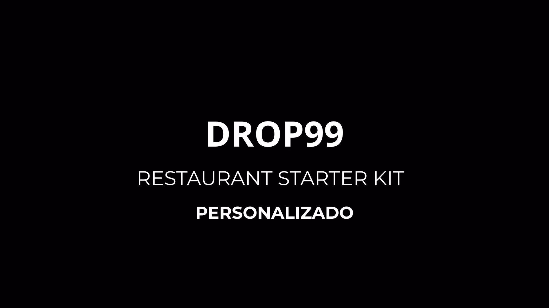RESTAURANT KIT - PERSONALIZADO