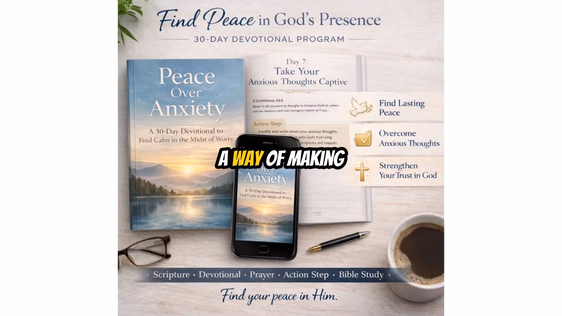 30-day Devotional for Anxiety