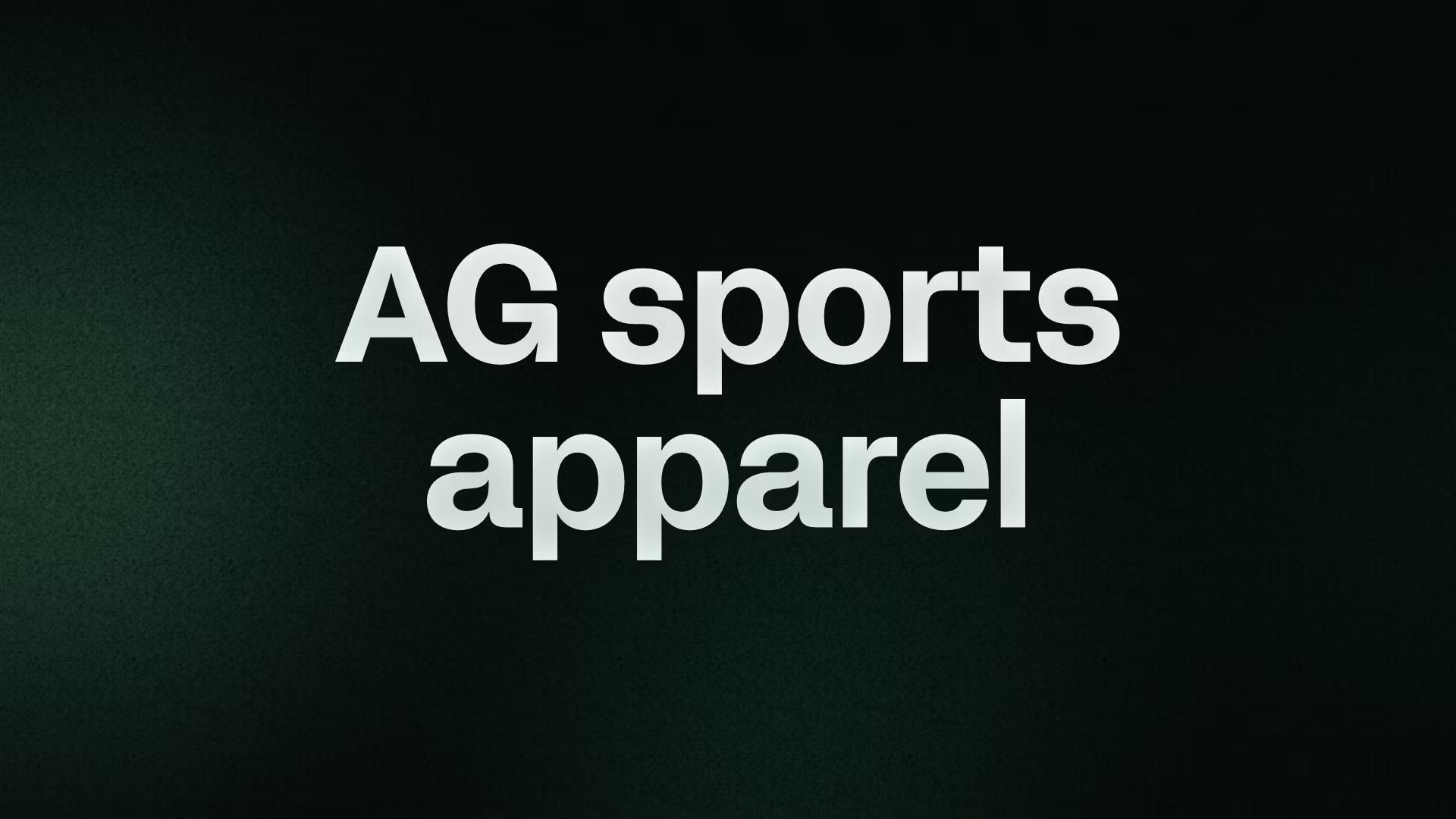 AG sports apparel 